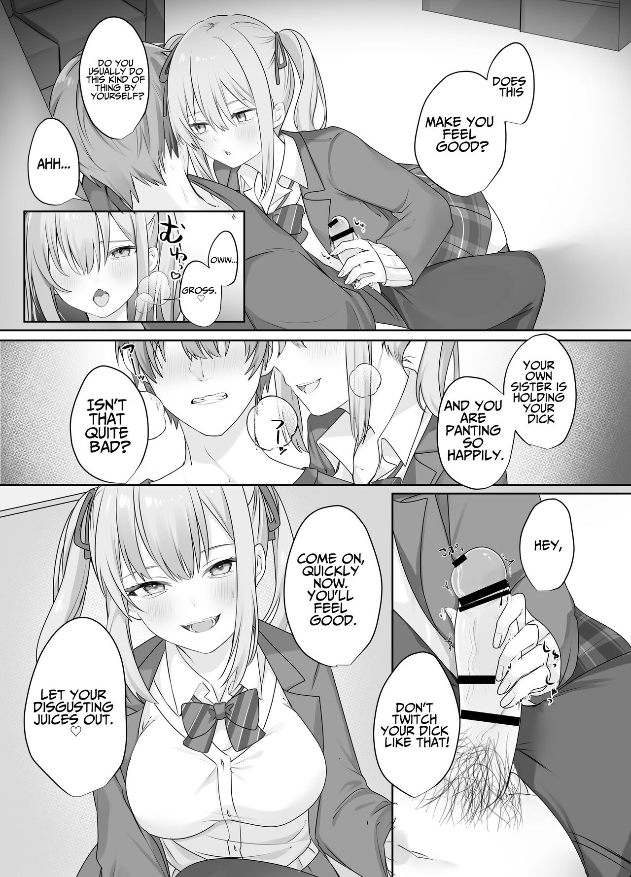 Trapped in a Sex-locked Room with your Bitchy Little Sister page 10