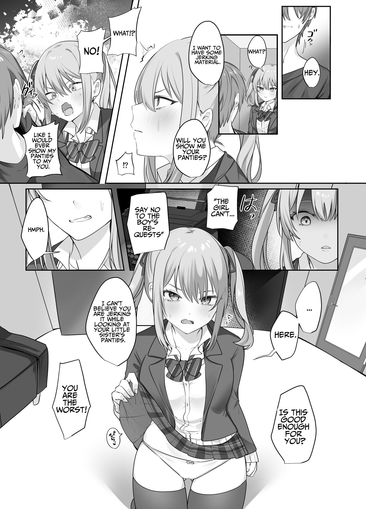 Trapped in a Sex-locked Room with your Bitchy Little Sister page 11