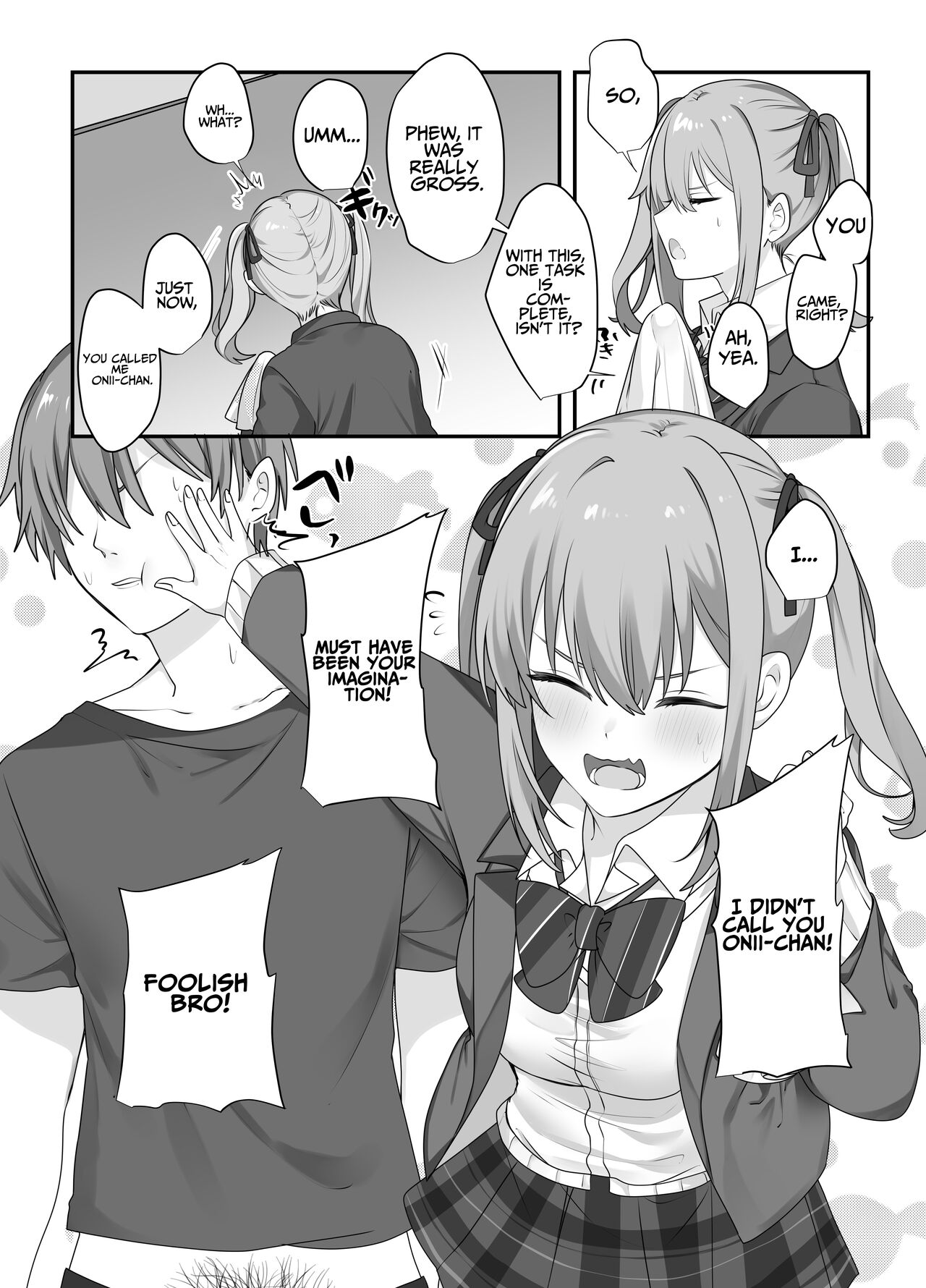 Trapped in a Sex-locked Room with your Bitchy Little Sister page 15