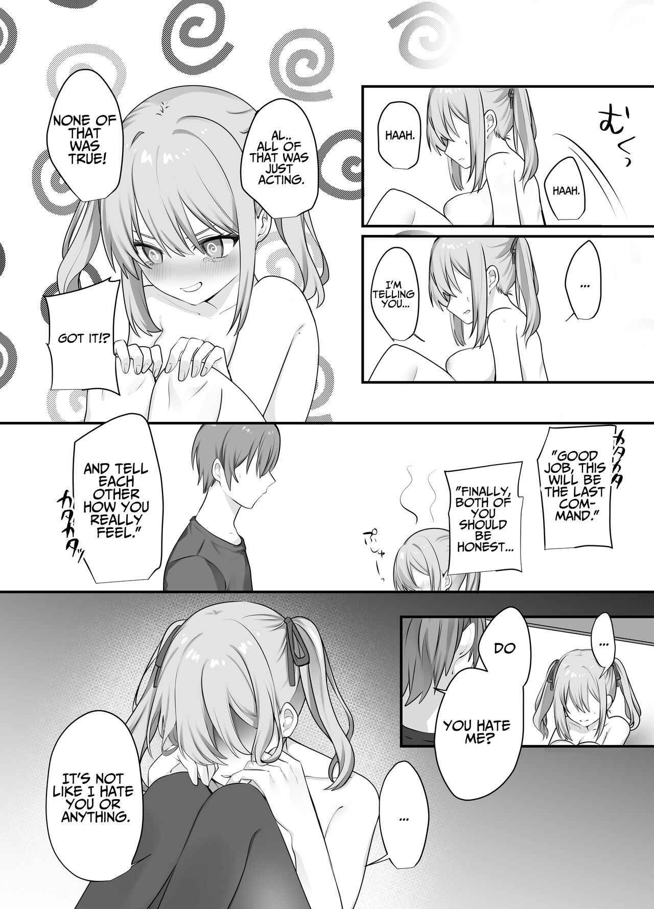 Trapped in a Sex-locked Room with your Bitchy Little Sister page 28