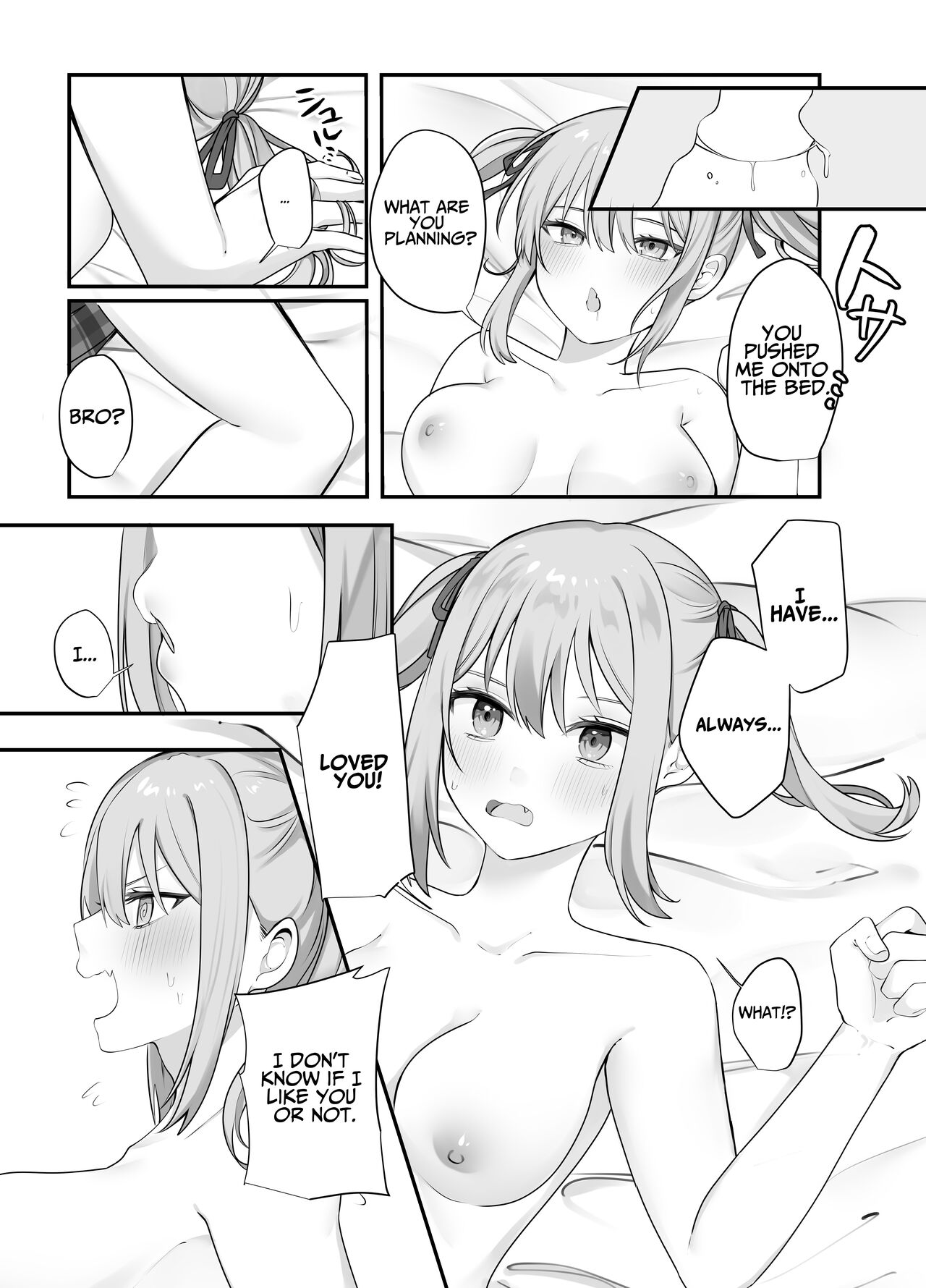 Trapped in a Sex-locked Room with your Bitchy Little Sister page 30