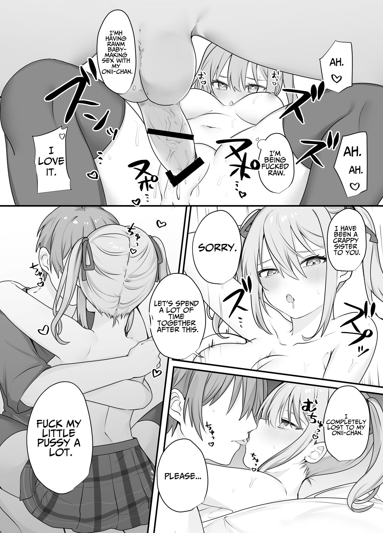 Trapped in a Sex-locked Room with your Bitchy Little Sister page 34