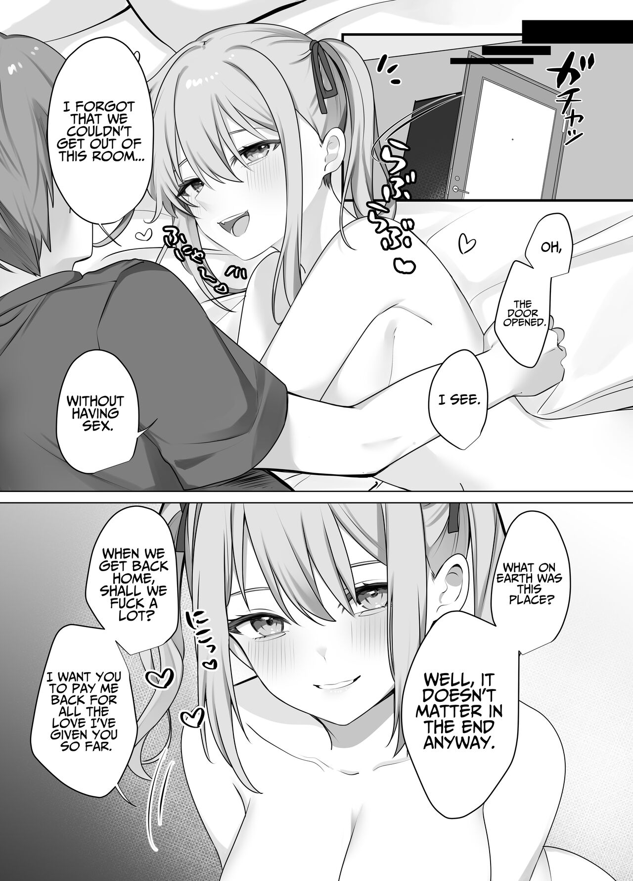Trapped in a Sex-locked Room with your Bitchy Little Sister page 38