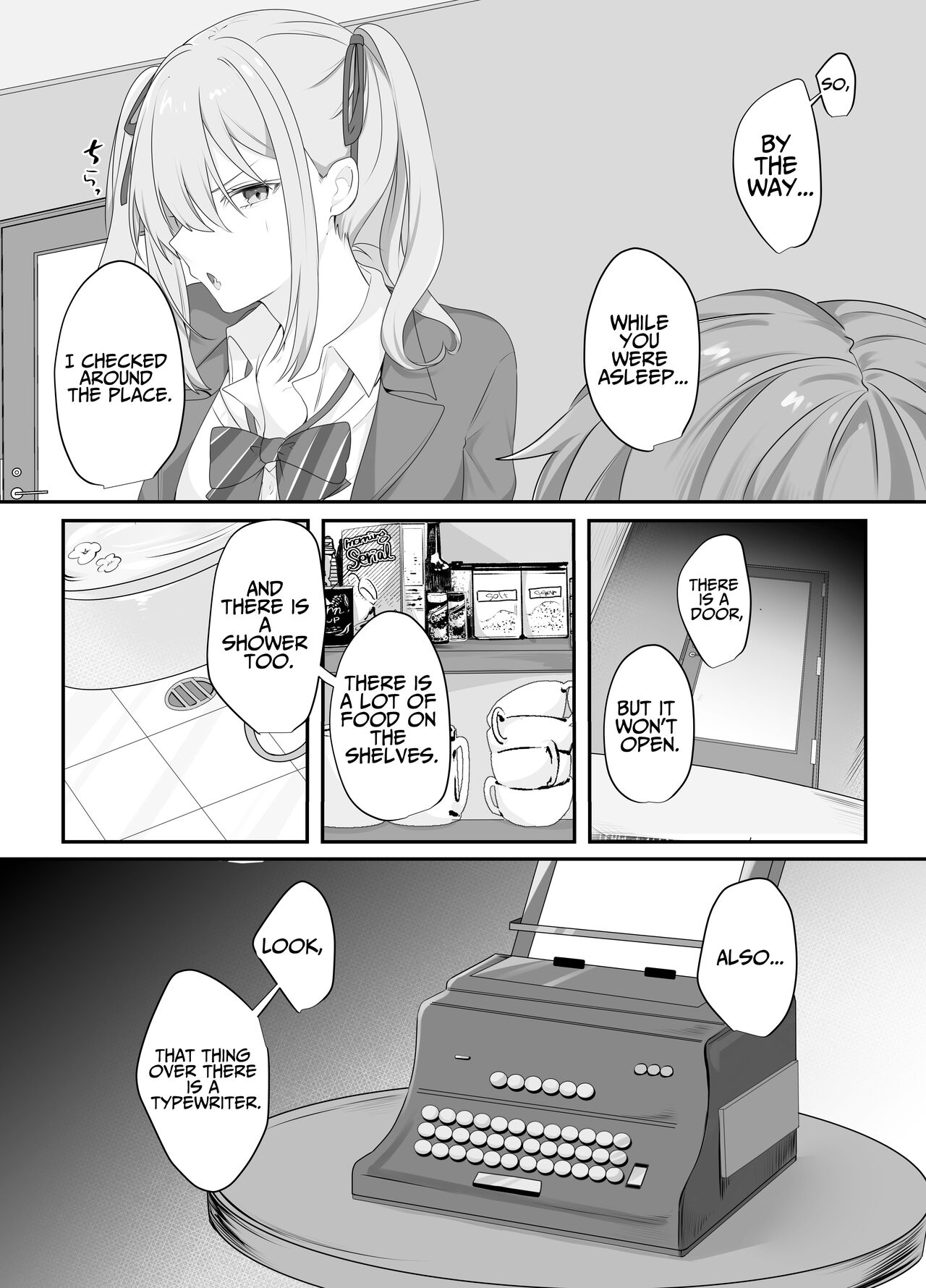 Trapped in a Sex-locked Room with your Bitchy Little Sister page 5