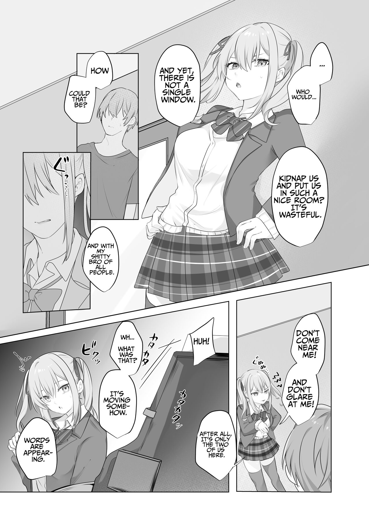 Trapped in a Sex-locked Room with your Bitchy Little Sister page 6