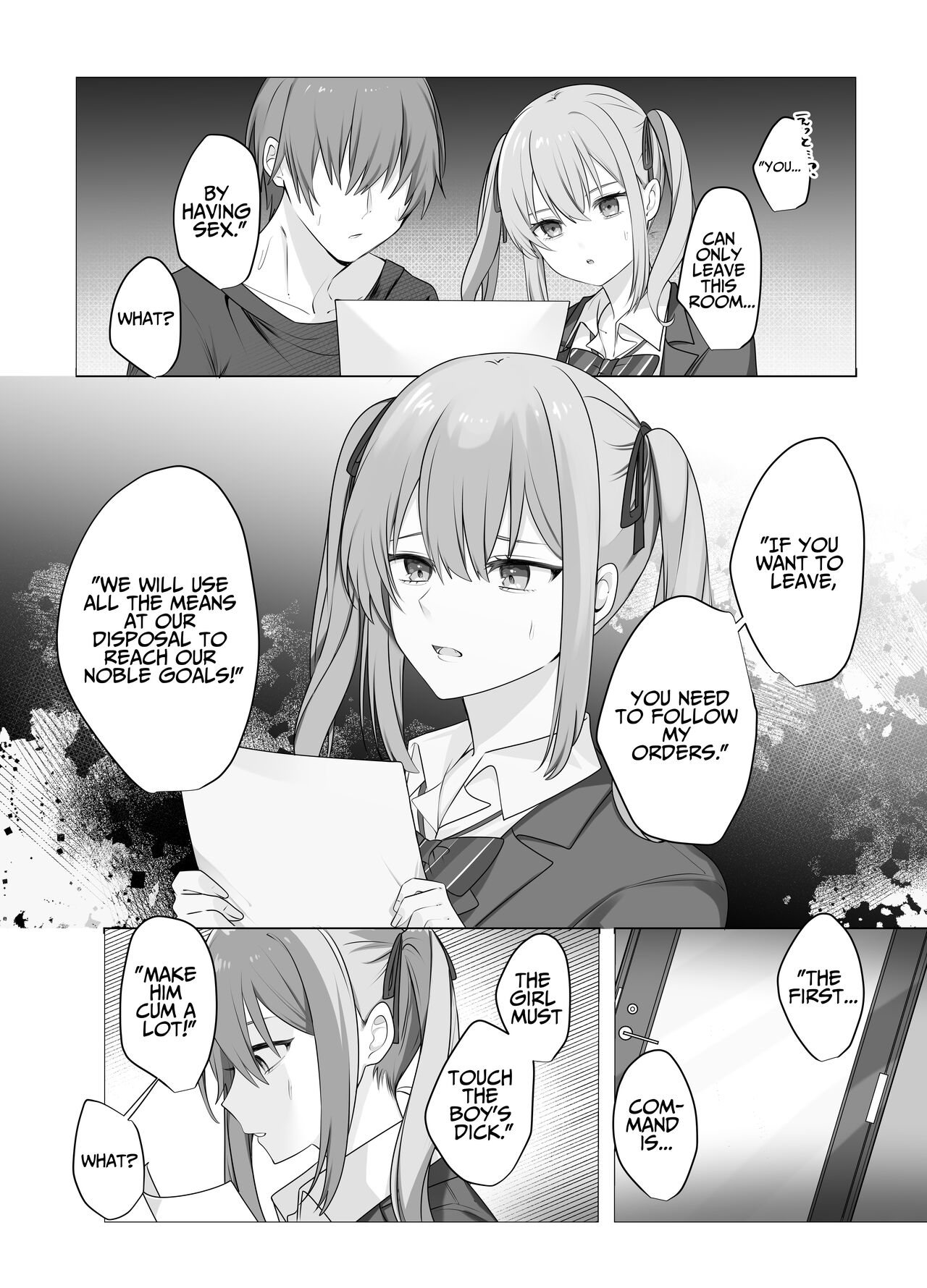 Trapped in a Sex-locked Room with your Bitchy Little Sister page 7