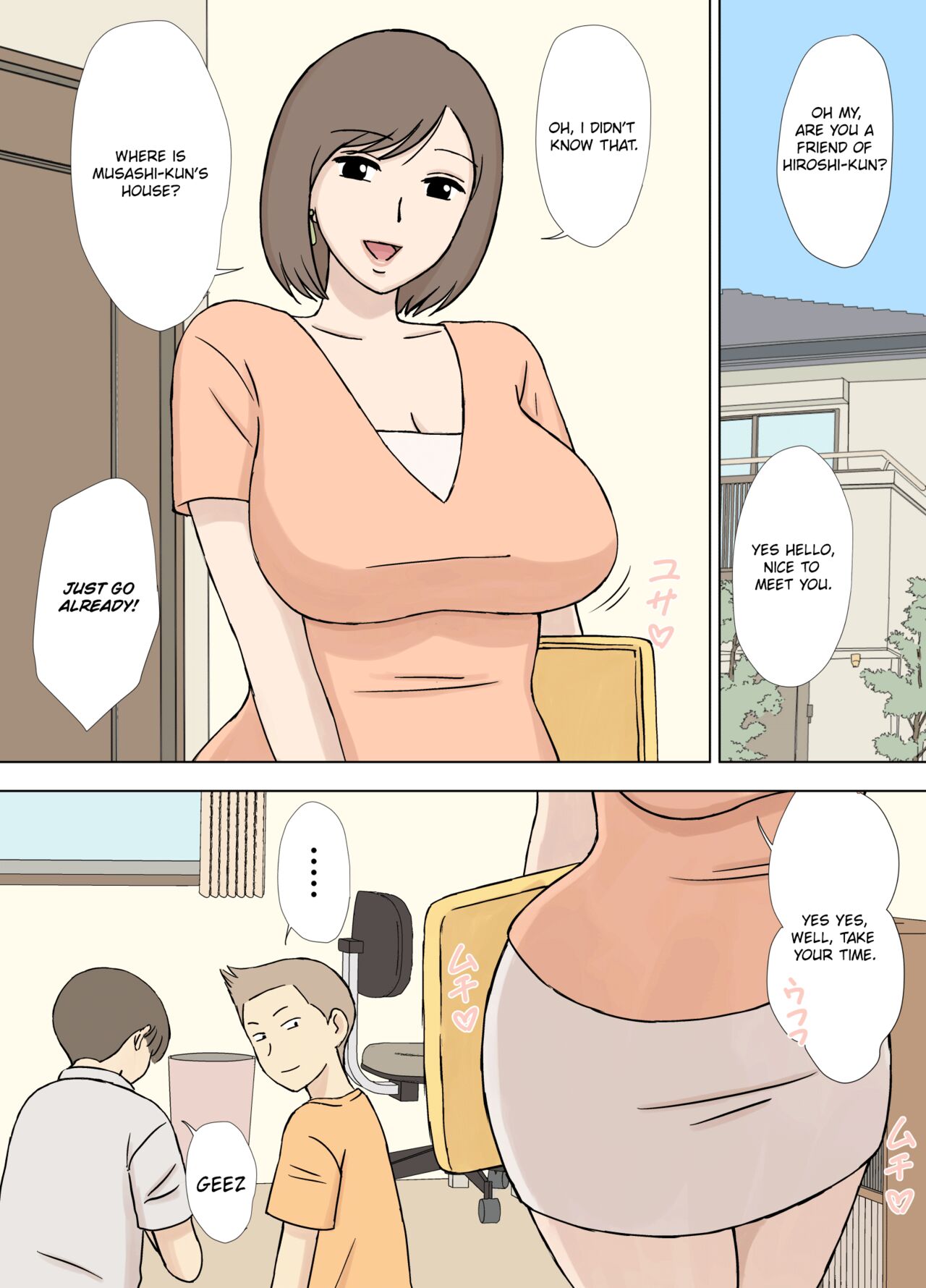 Trapped Mother: Naughty Son Playing With His Mom page 47