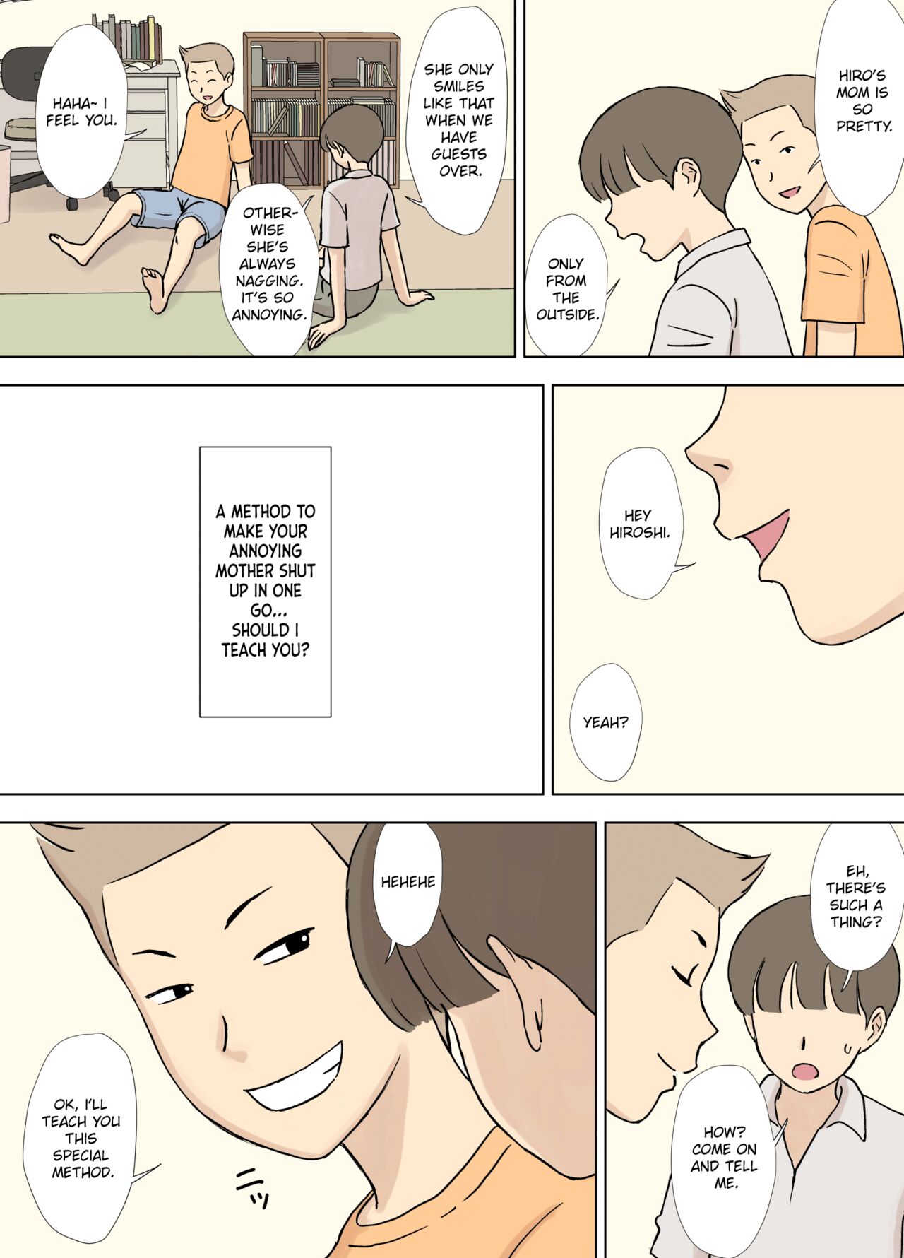 Trapped Mother: Naughty Son Playing With His Mom page 48