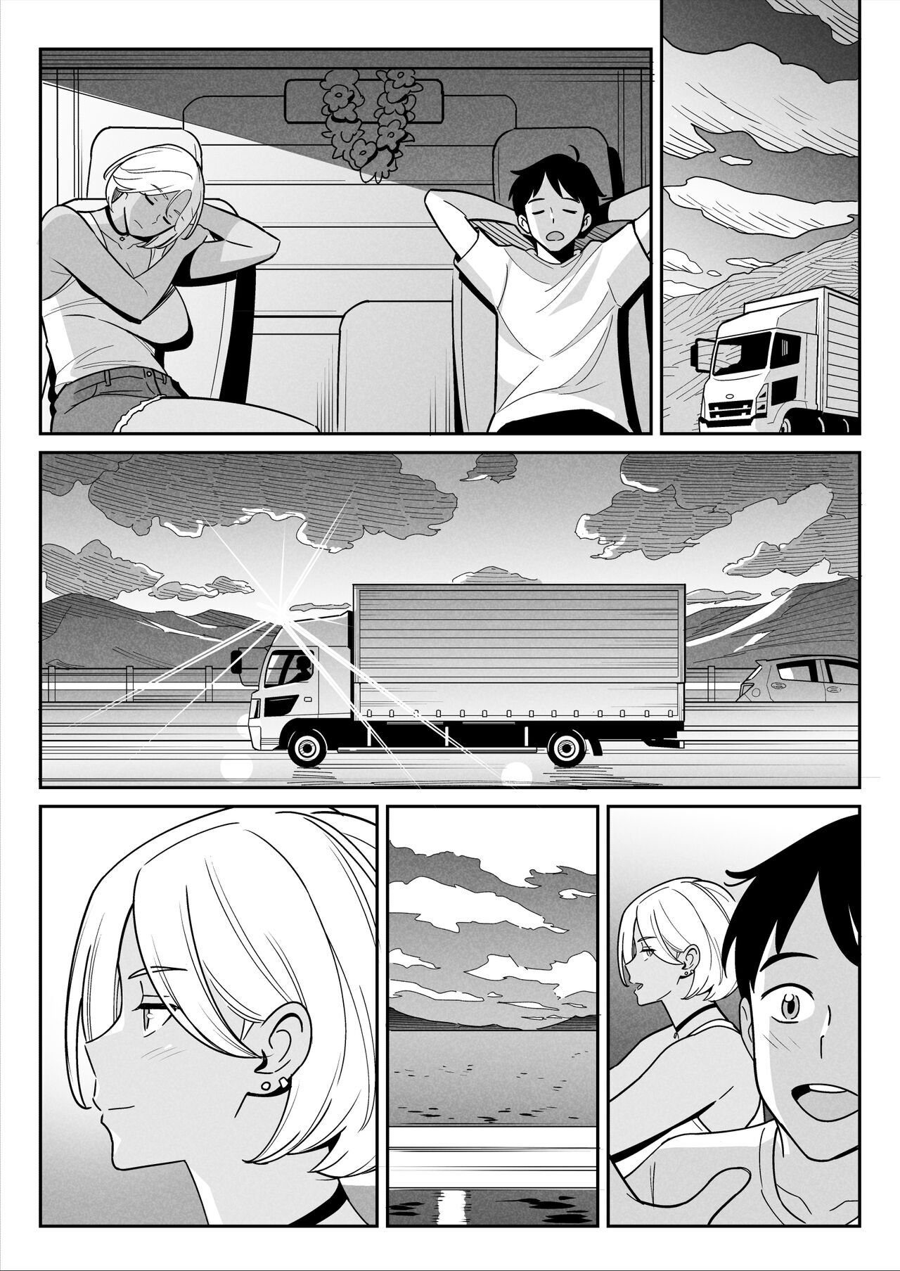 Truck Girl to Iede Boy Otona e no Tabi - Trucker Gal & The Runaway page 40