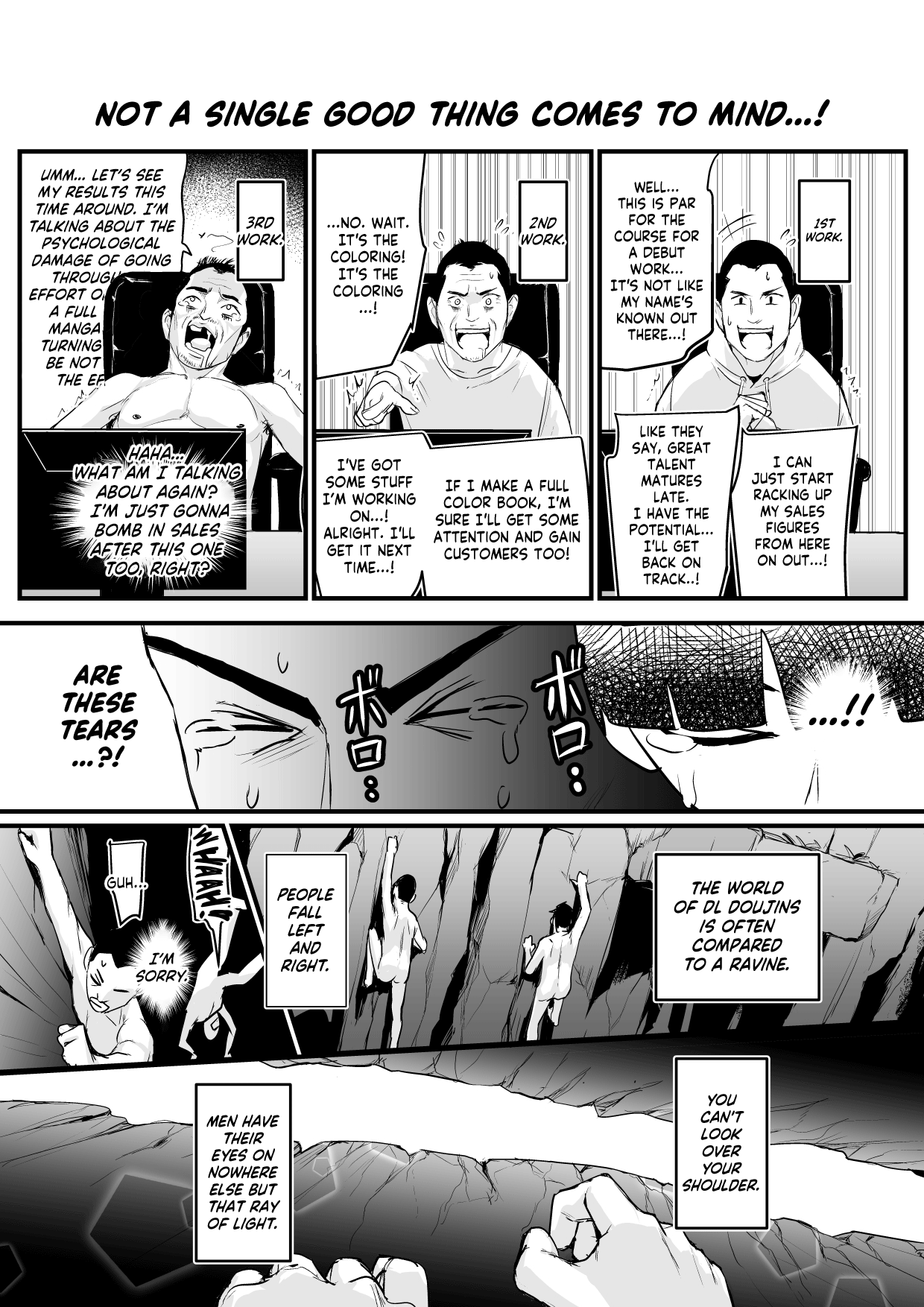 [True Account!] The Man Whose DL Doujins Sold So Poorly He Turned Into A Brat page 46