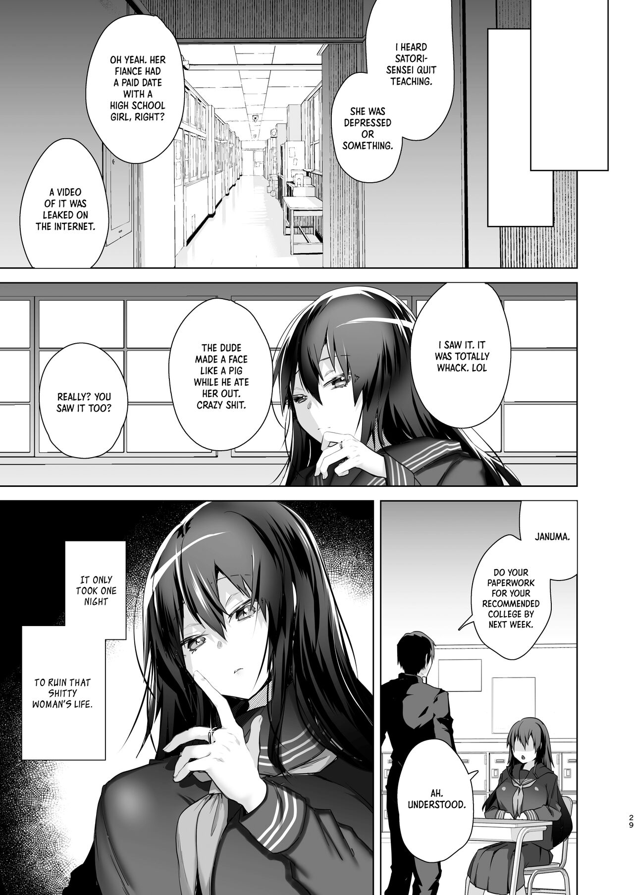 TS Fukushuu Revenge 1 ~I got a sex change, became a beautiful girl, and will get revenge and turn my life around!~ page 28