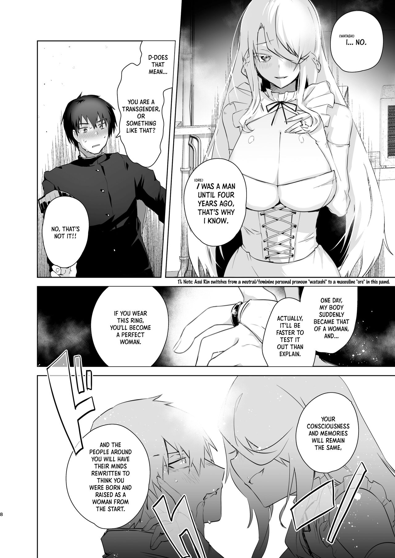 TS Fukushuu Revenge 1 ~I got a sex change, became a beautiful girl, and will get revenge and turn my life around!~ page 7