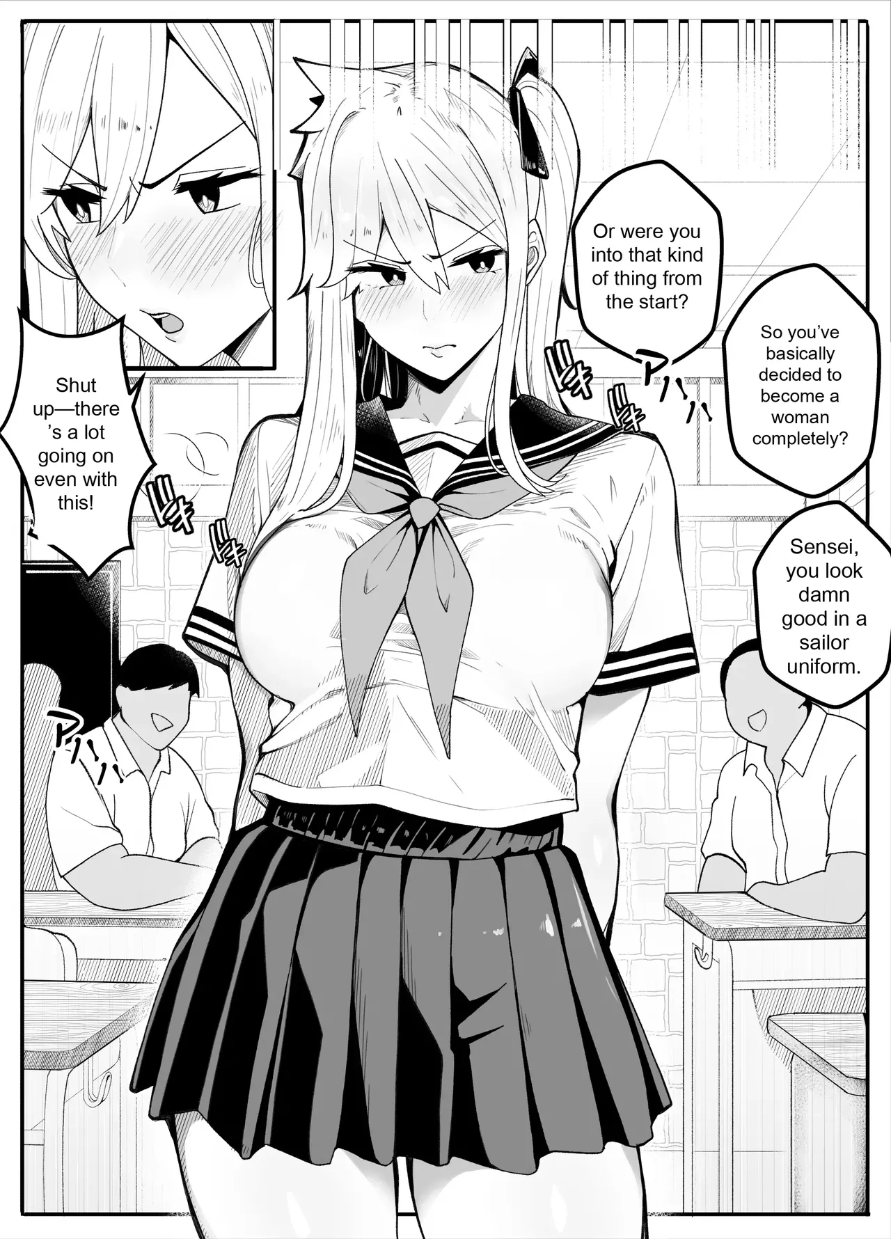 TS Fun! 2 The Fall of the Female ~[Female Transformation]~ page 25