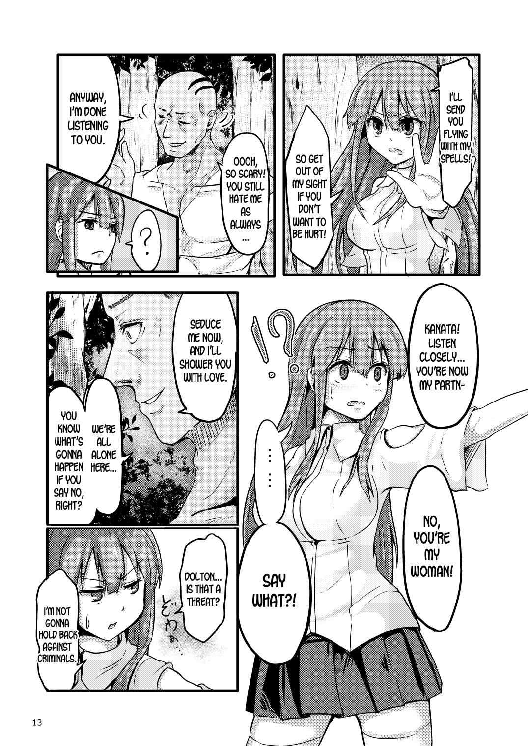 TS Isekai BADEND page 14