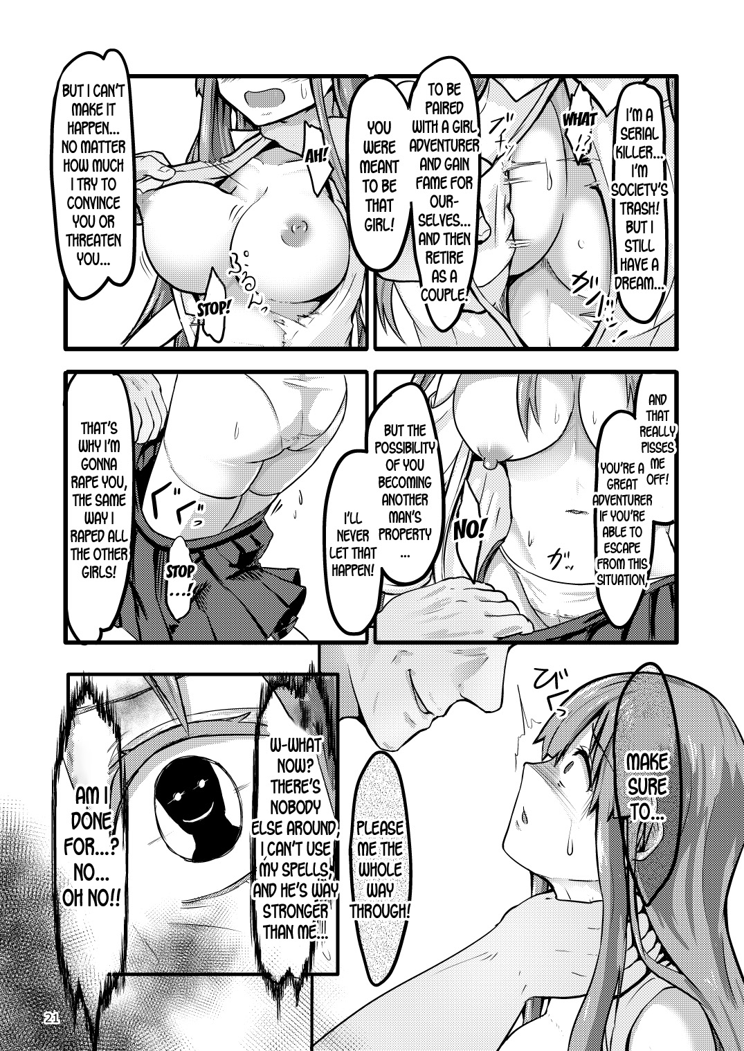 TS Isekai BADEND page 22