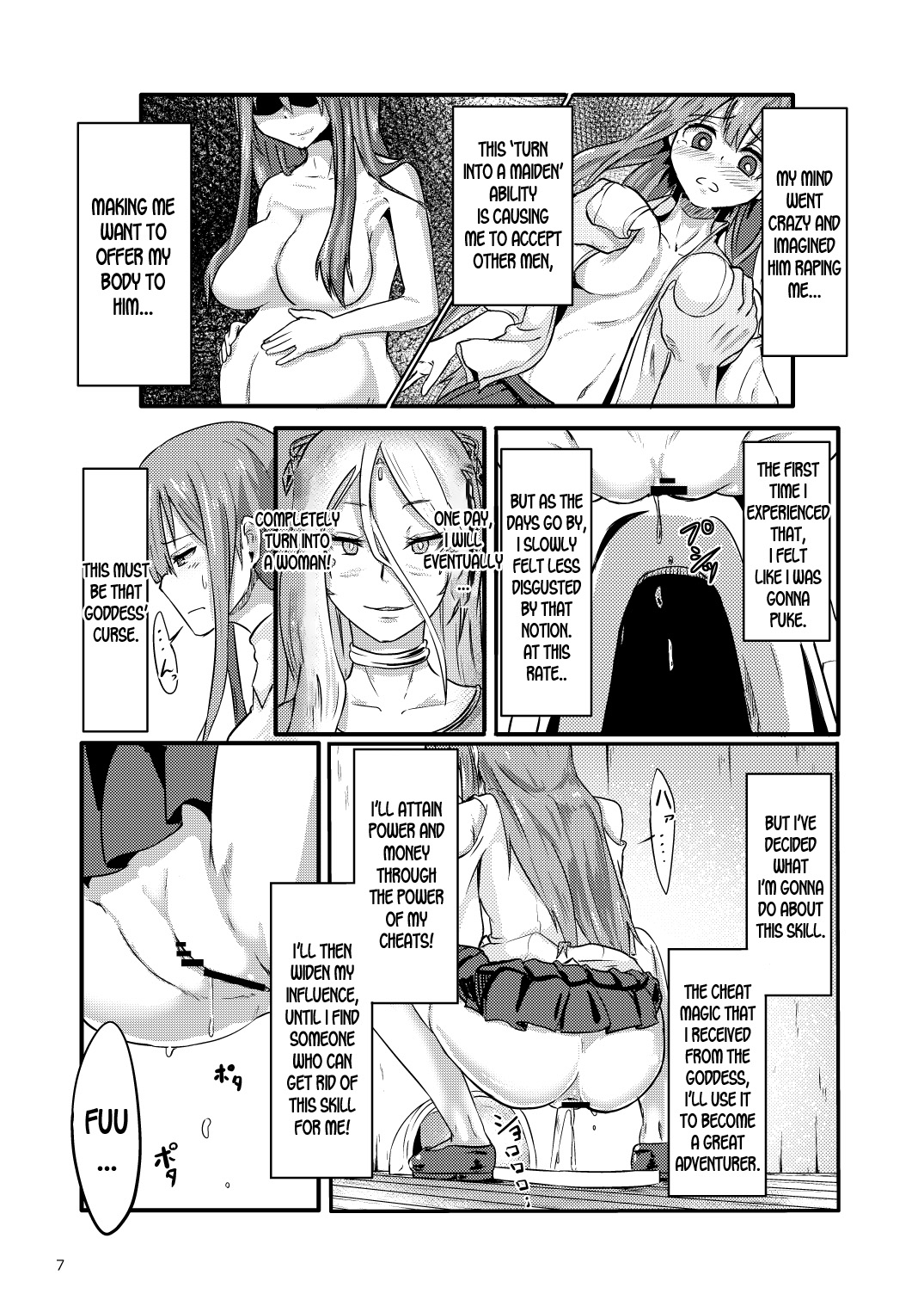 TS Isekai BADEND page 8