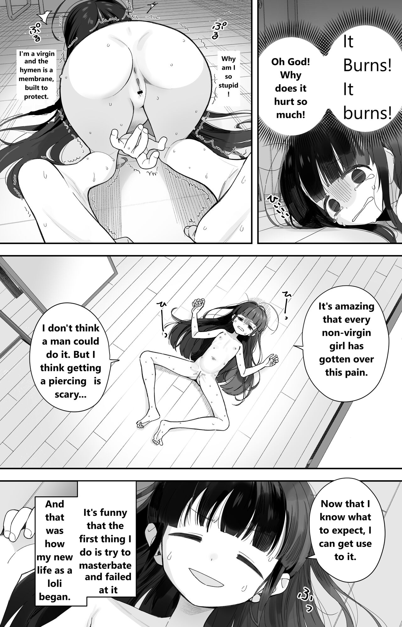 TS Loli Oji-san no Bouken Onanie Hen page 14