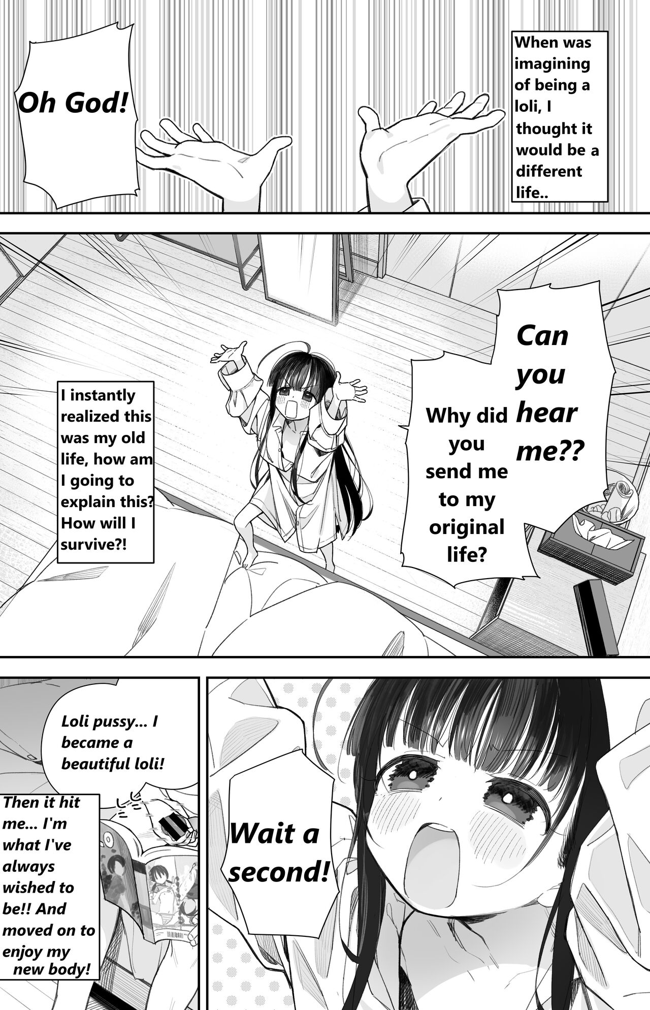 TS Loli Oji-san no Bouken Onanie Hen page 5