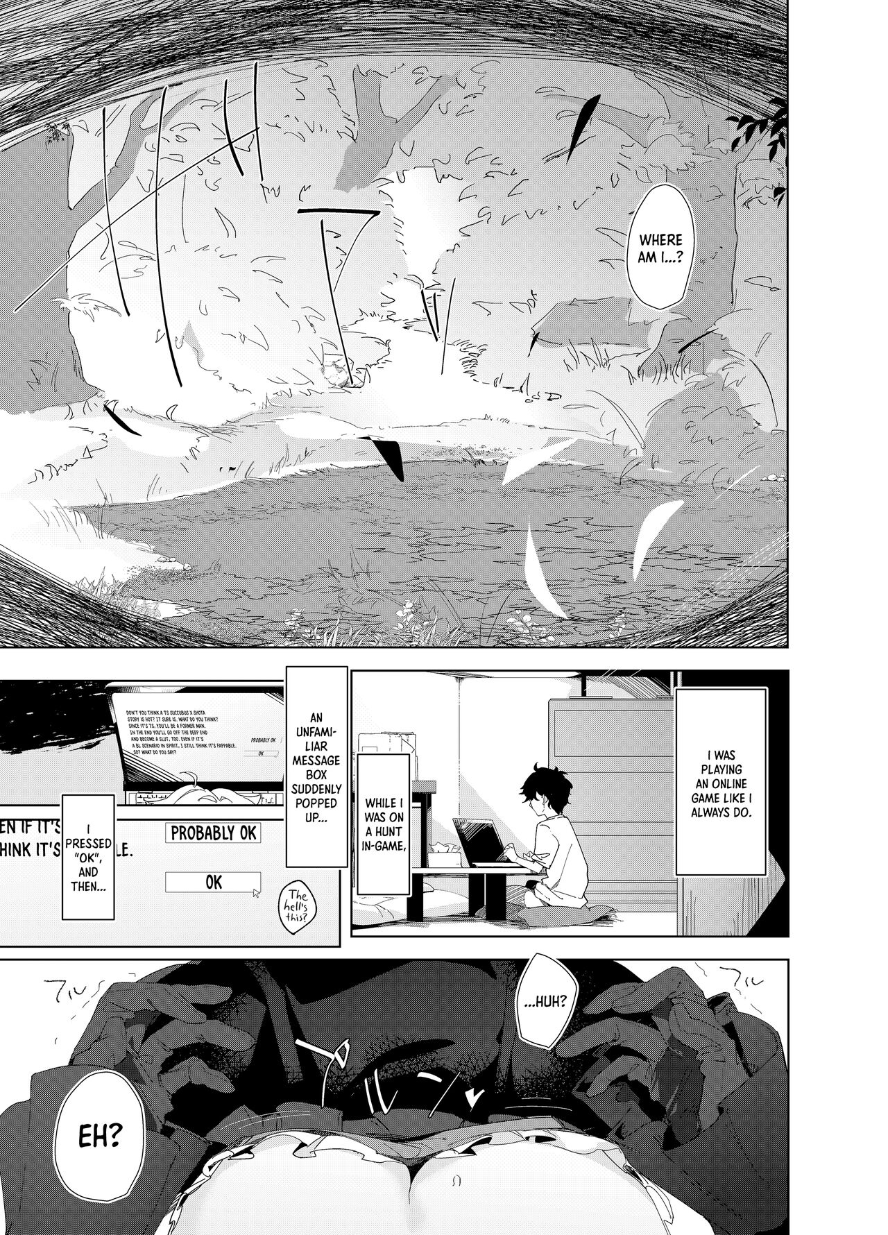 TS Neko Succubus-san wa Sakusei Nante Shitakunai! - The TS Cat Succubus Doesn't Want to Extract Semen! page 3