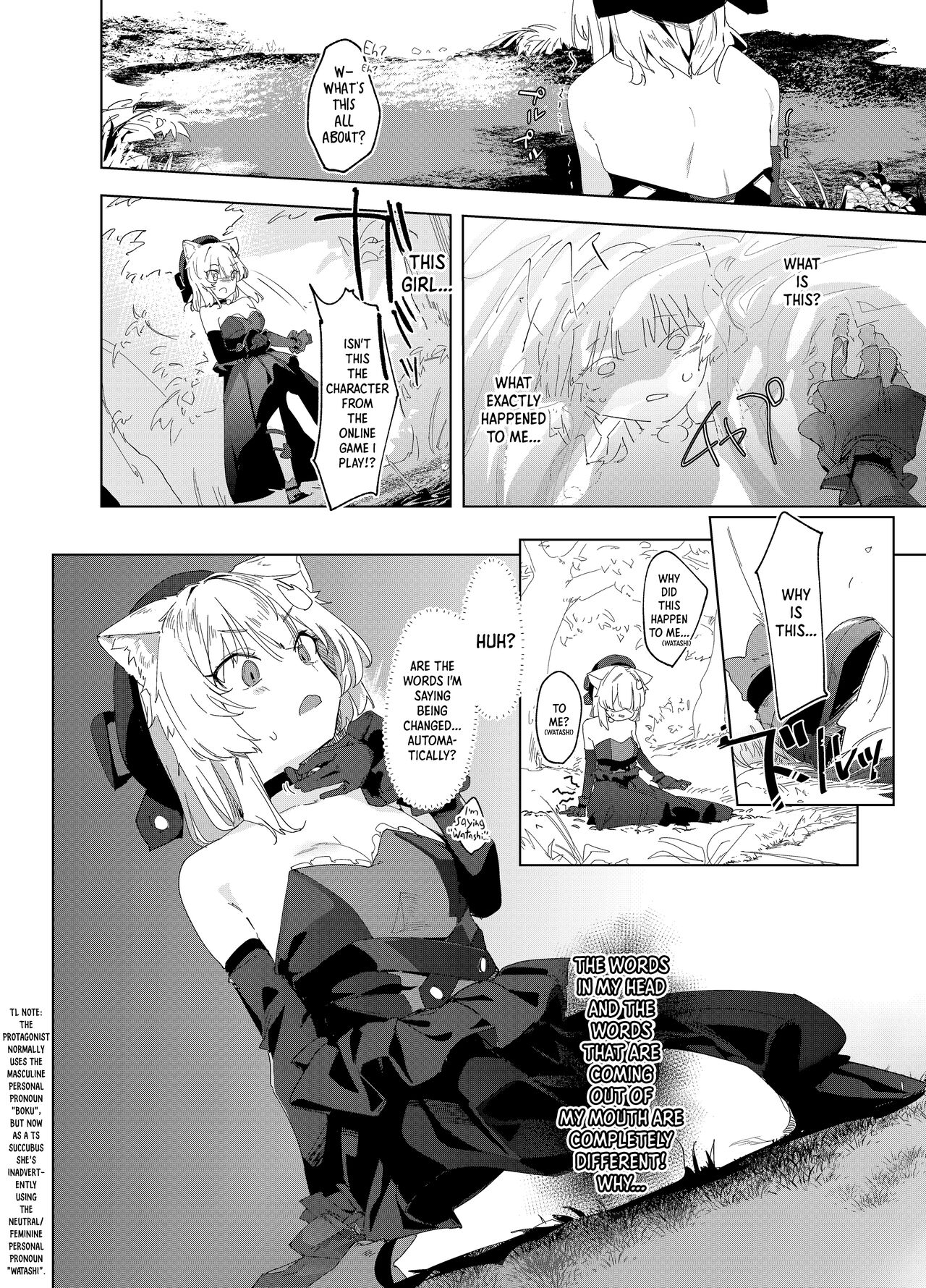 TS Neko Succubus-san wa Sakusei Nante Shitakunai! - The TS Cat Succubus Doesn't Want to Extract Semen! page 4