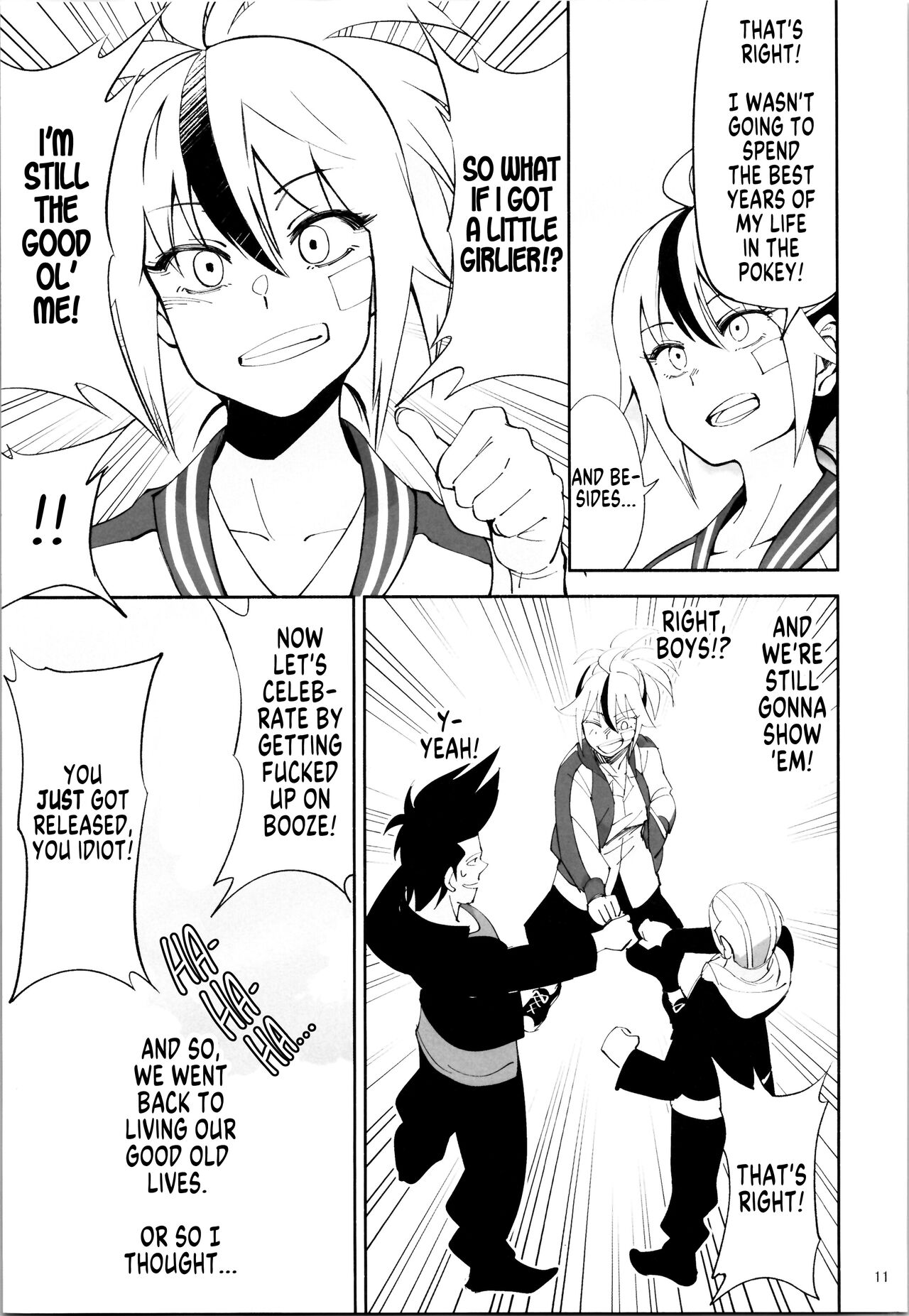TS? NTR? Imma Kick Your Ass! page 9