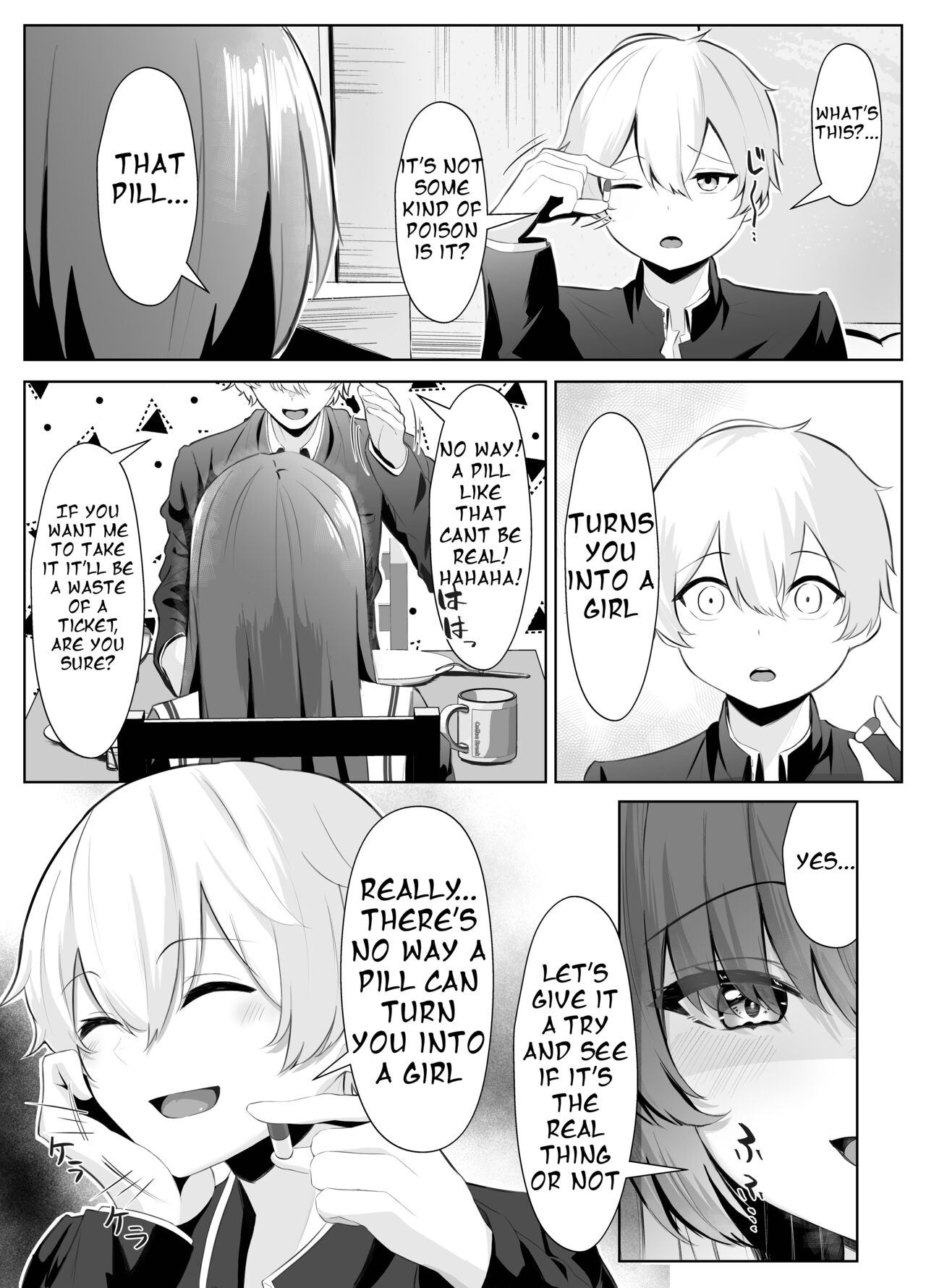 TS Onii-chan ga Futanari Imouto ni Mesuochi Saserareru Hanashi page 10