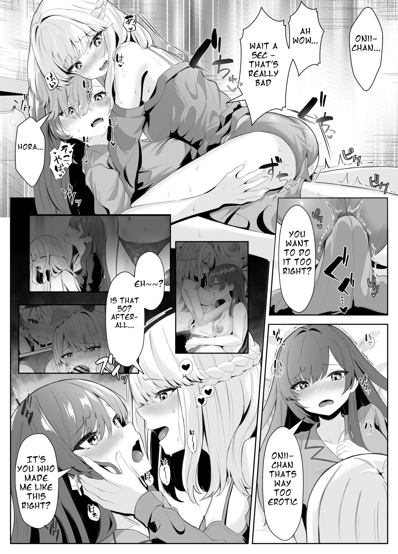 TS Onii-chan ga Futanari Imouto ni Mesuochi Saserareru Hanashi page 36