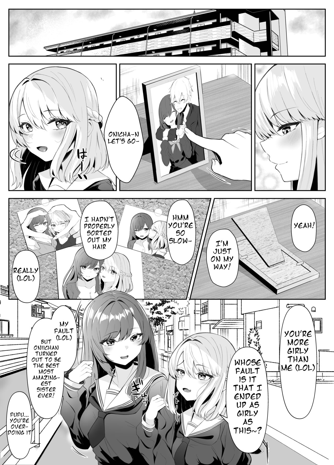 TS Onii-chan ga Futanari Imouto ni Mesuochi Saserareru Hanashi page 50
