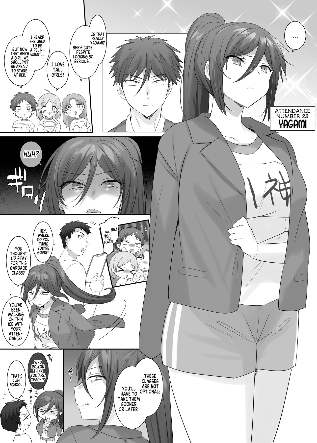 TS PE Class ~ Everyone Gets A Sex Change Lesson ~ Yagami-kun page 1