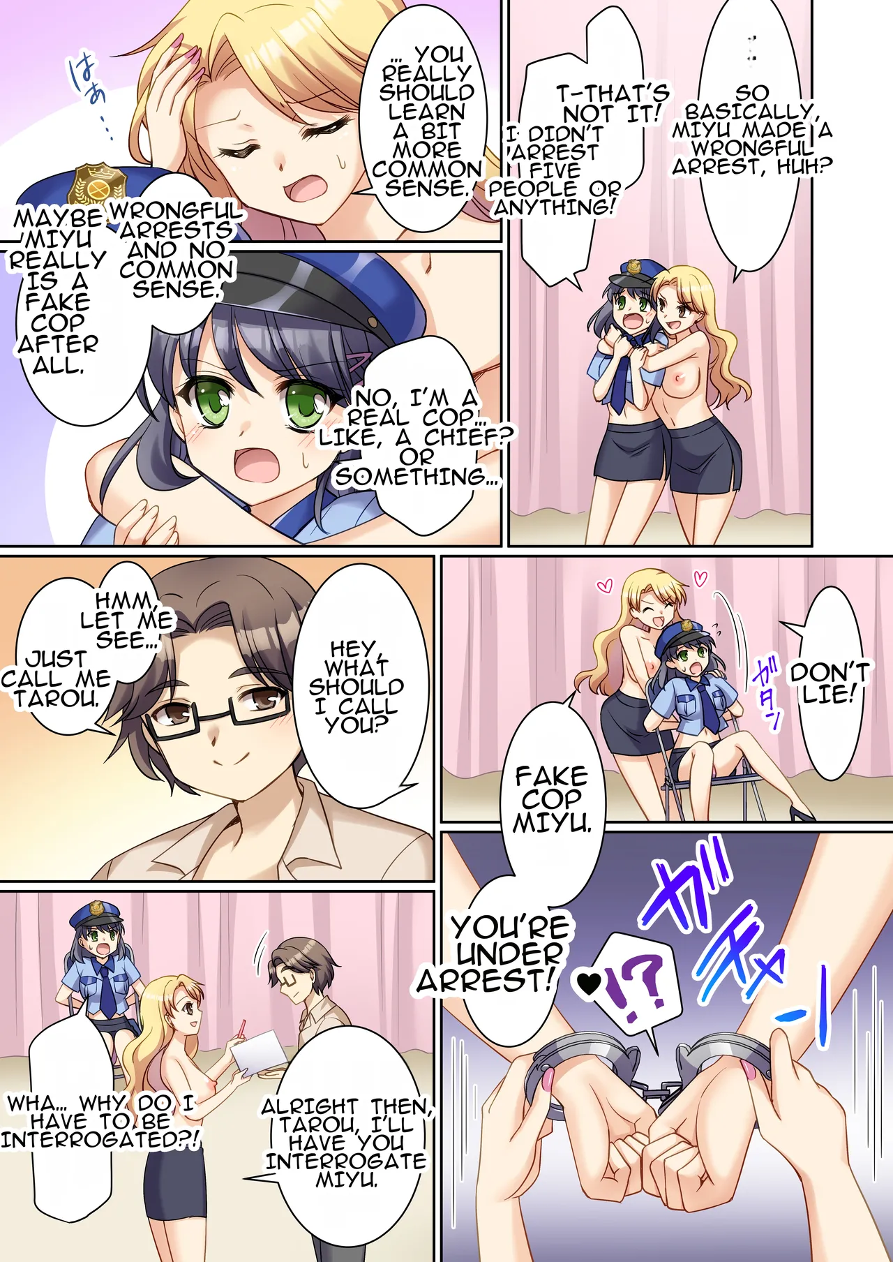TS Reality Alteration ~Police Officer ♂ Becomes New Cosplayer Prostitute ♀~ page 12