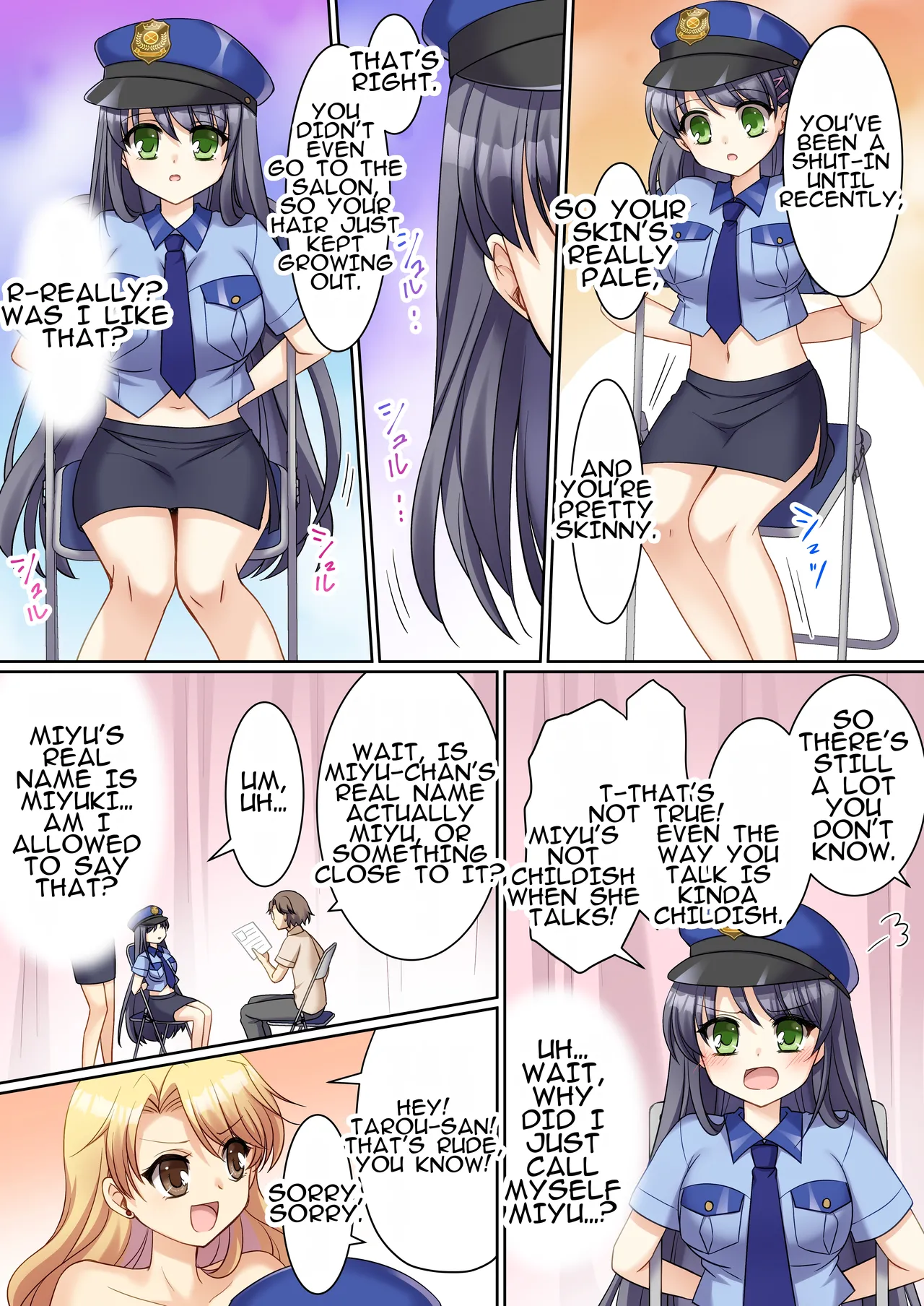 TS Reality Alteration ~Police Officer ♂ Becomes New Cosplayer Prostitute ♀~ page 14