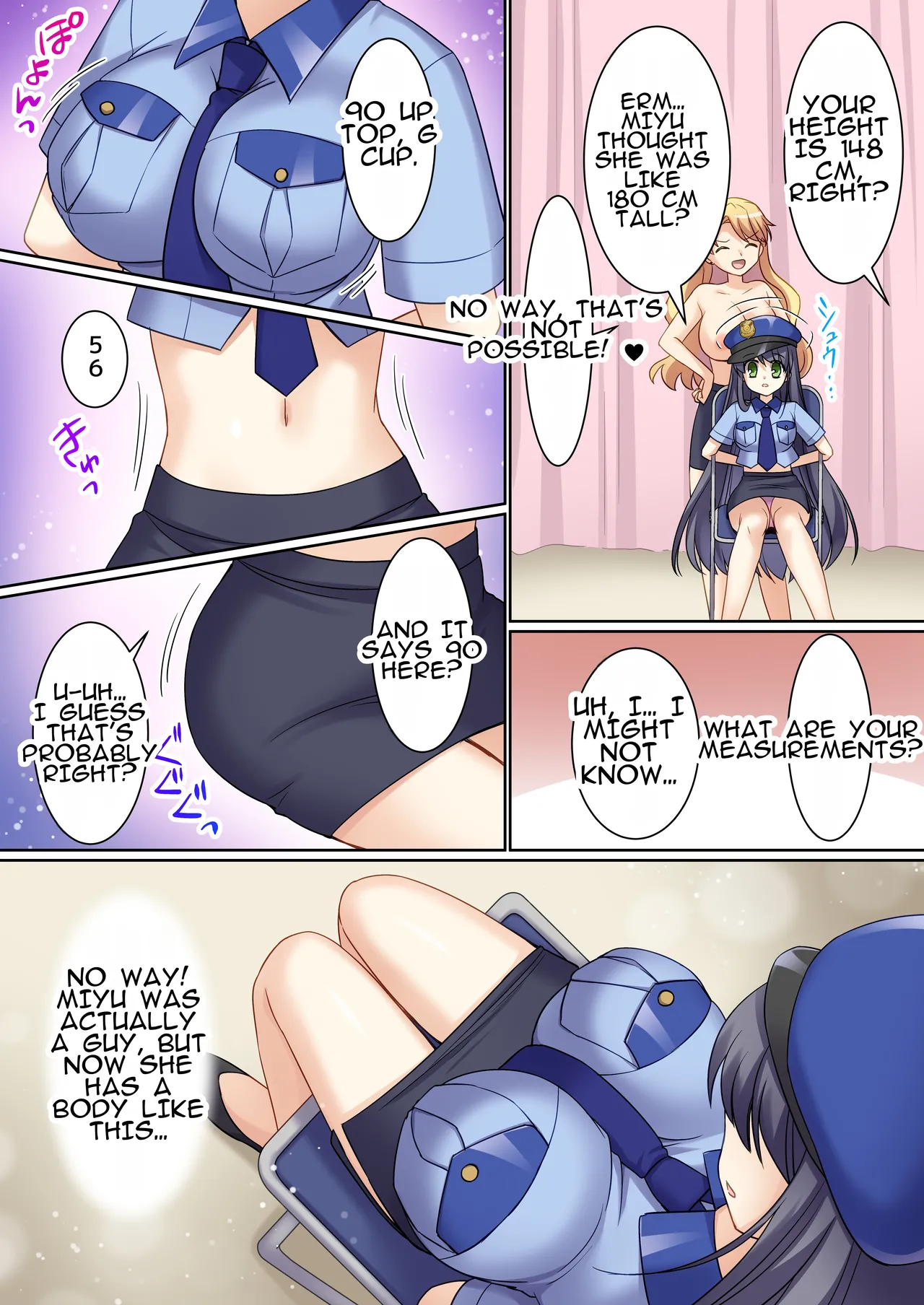 TS Reality Alteration ~Police Officer ♂ Becomes New Cosplayer Prostitute ♀~ page 15