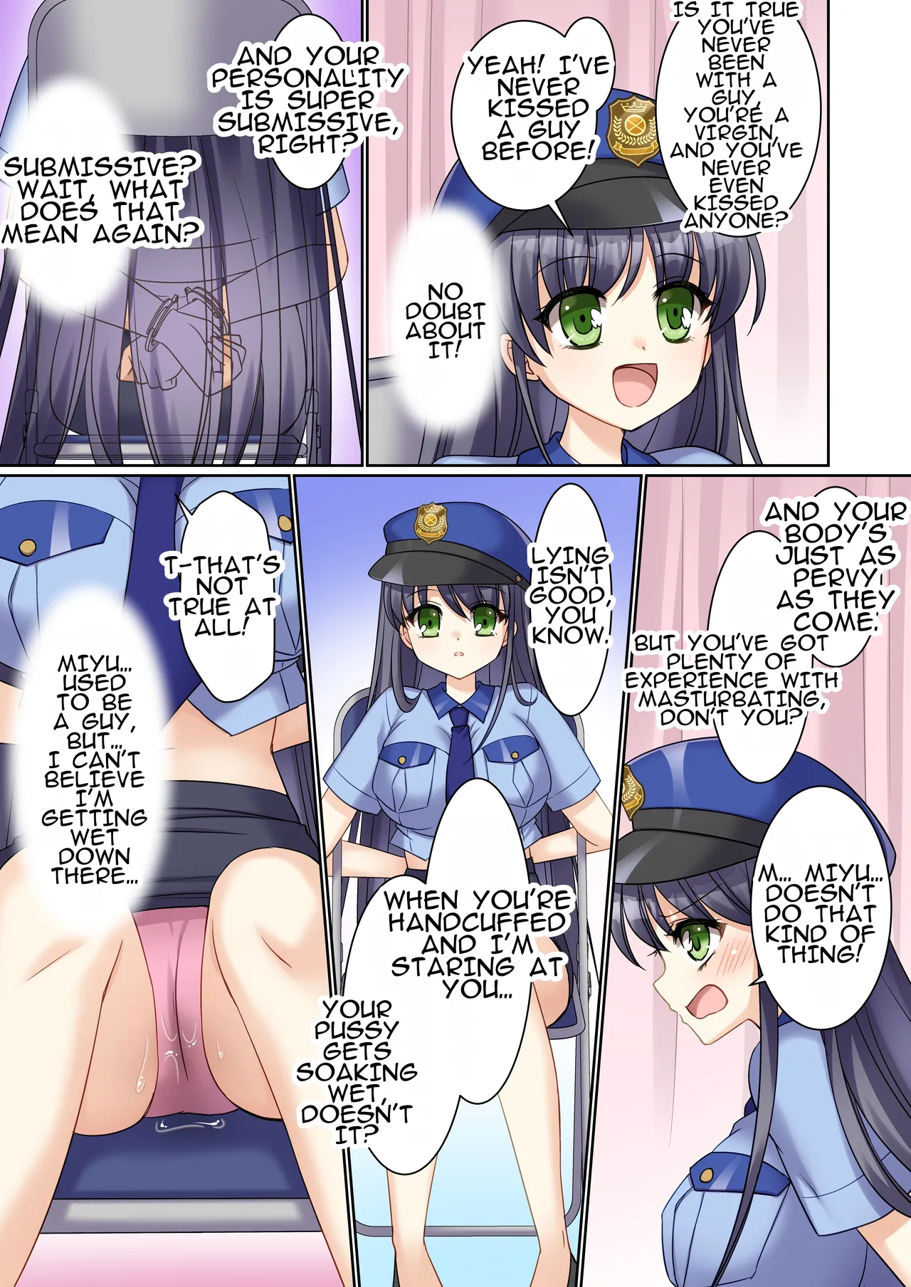 TS Reality Alteration ~Police Officer ♂ Becomes New Cosplayer Prostitute ♀~ page 16