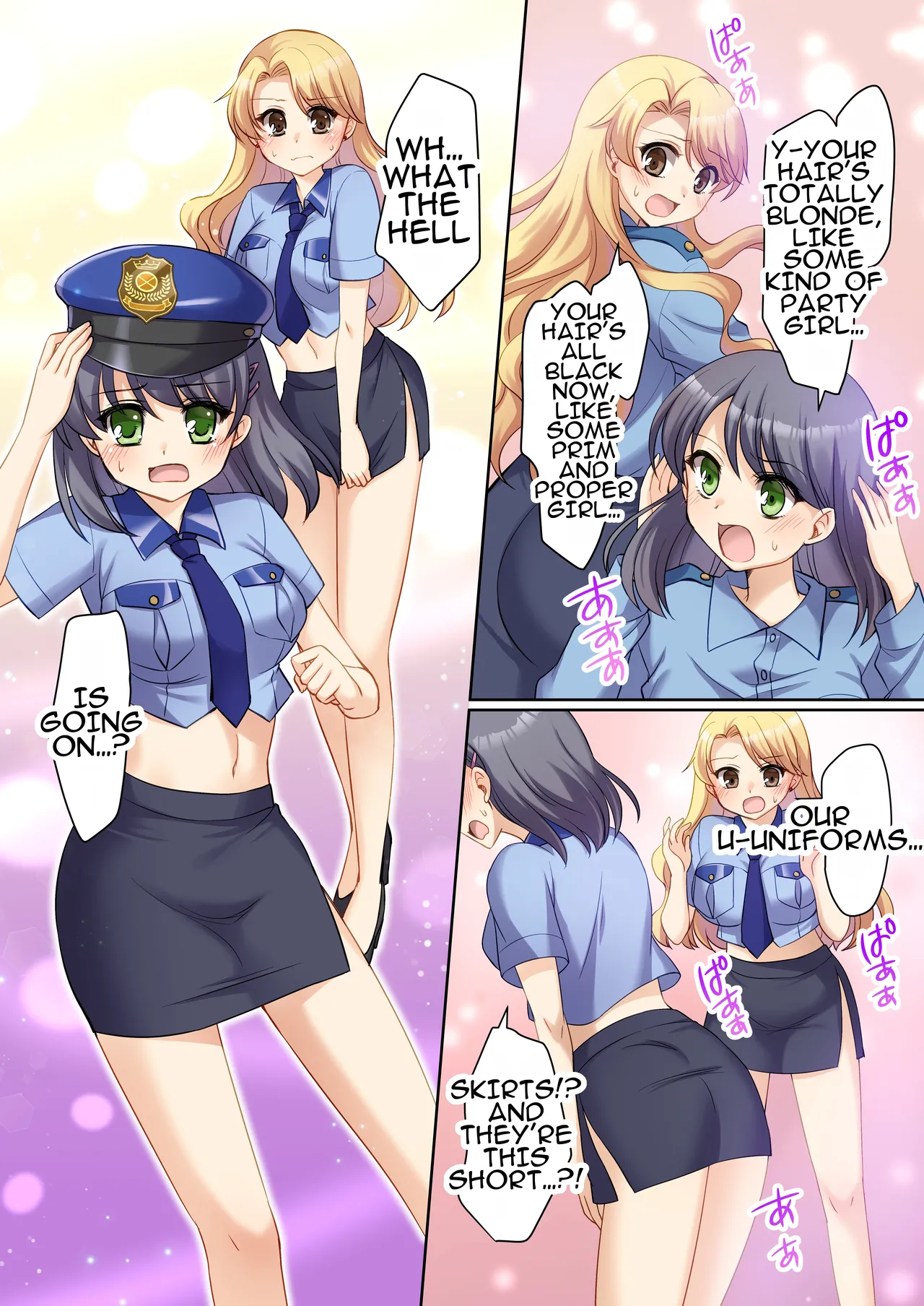 TS Reality Alteration ~Police Officer ♂ Becomes New Cosplayer Prostitute ♀~ page 4
