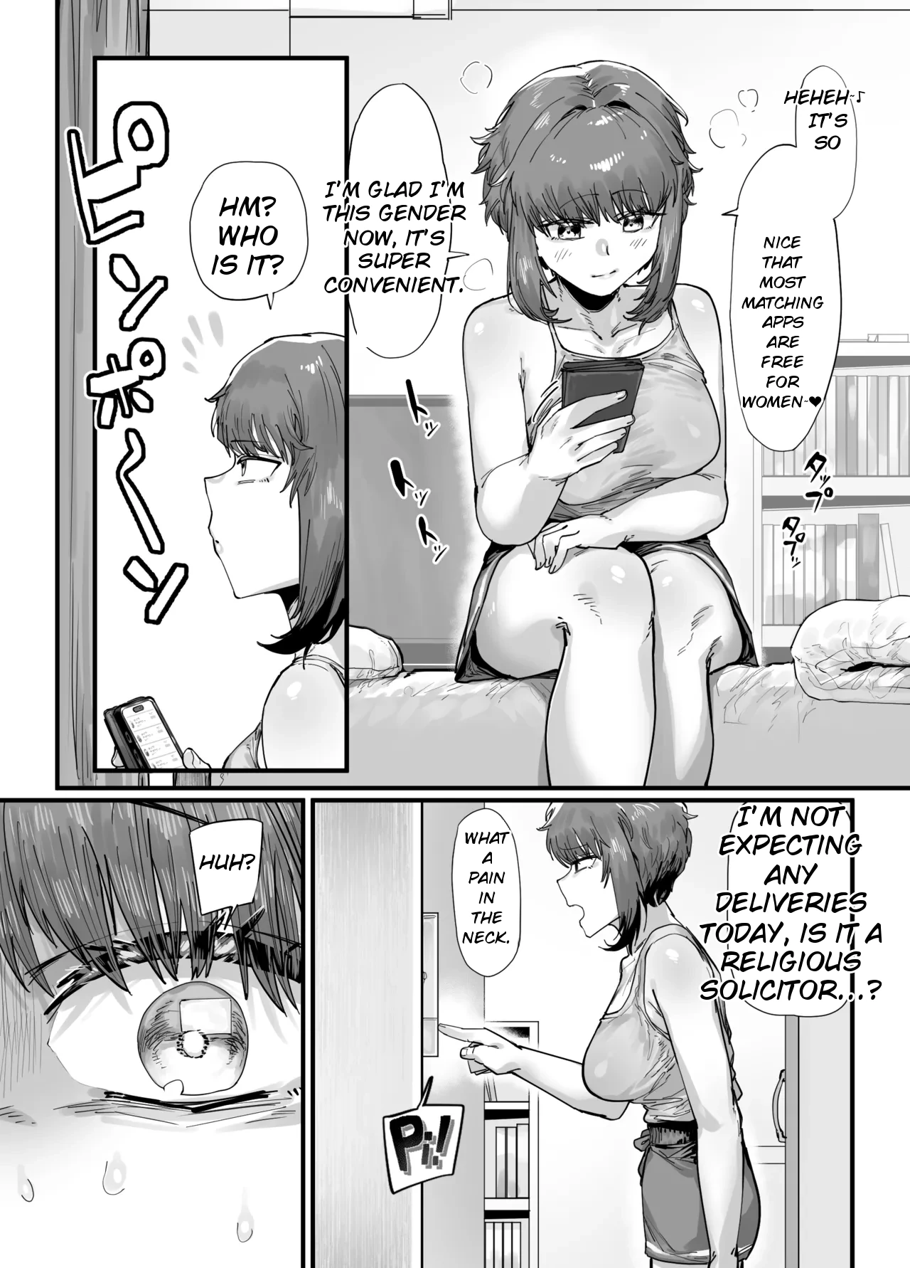 TS Shita Ore Rippa na Bitch ni Narimashita page 32