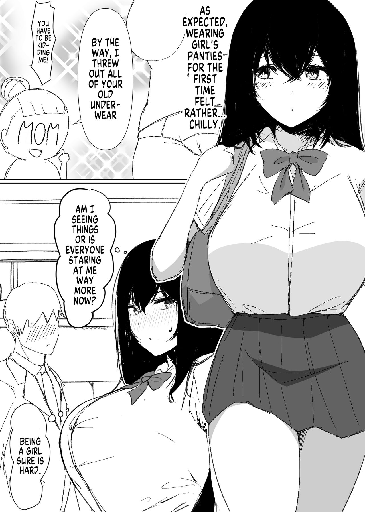 TS Shitara Dosukebe Osananajimi no Onegai o Kotowarikirezu ni Namapako Saremakucchatta Hanashi page 5
