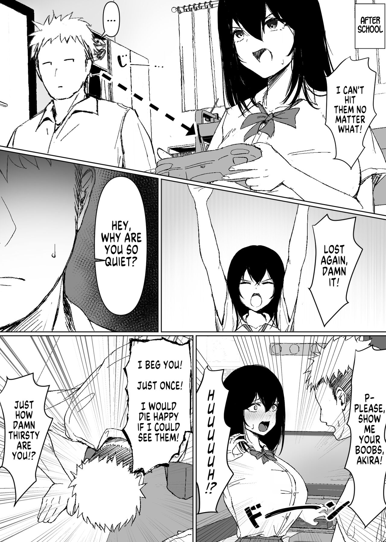 TS Shitara Dosukebe Osananajimi no Onegai o Kotowarikirezu ni Namapako Saremakucchatta Hanashi page 9