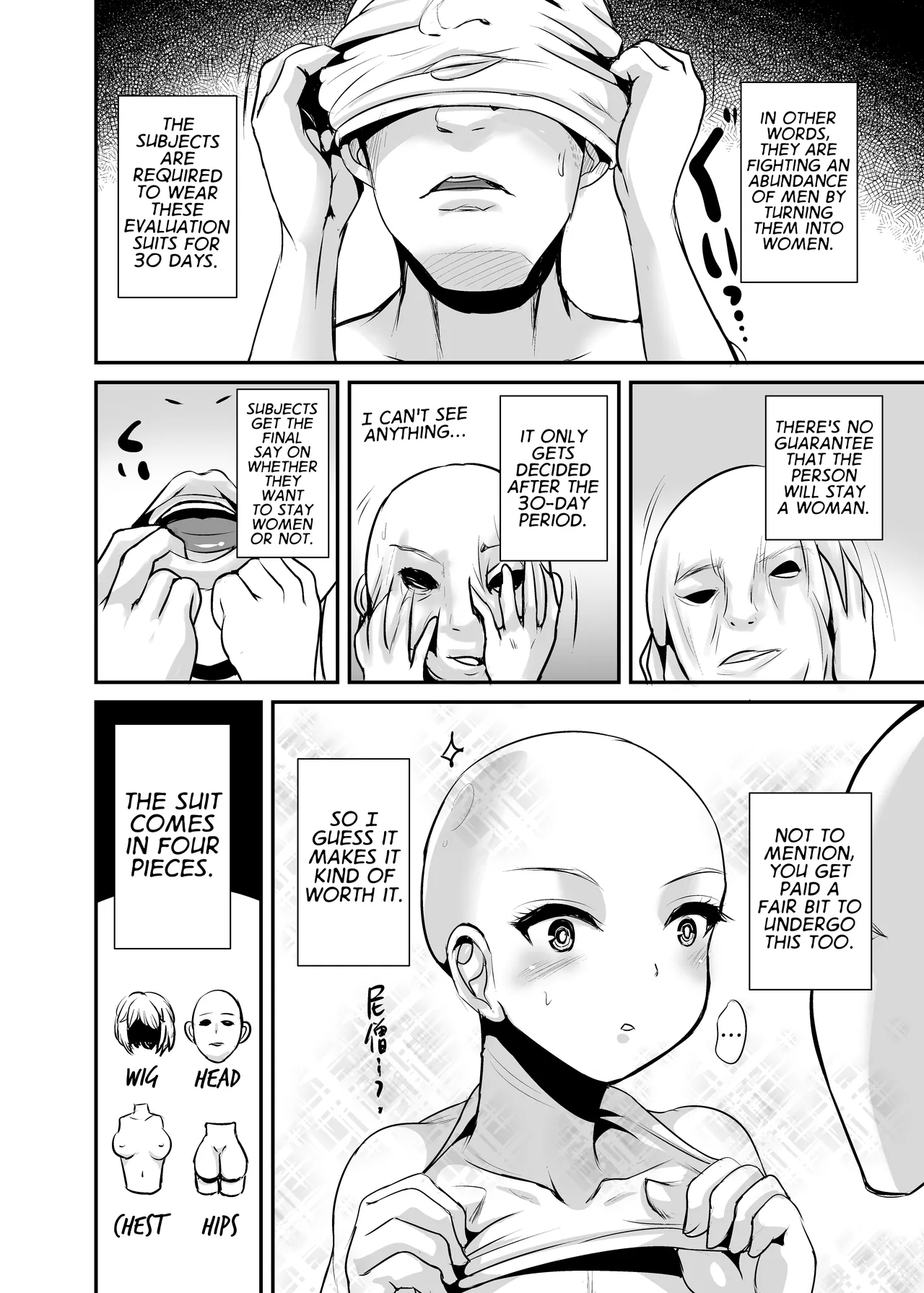TS Summer Break #1 Girl Aptitude Evaluation Suit page 3