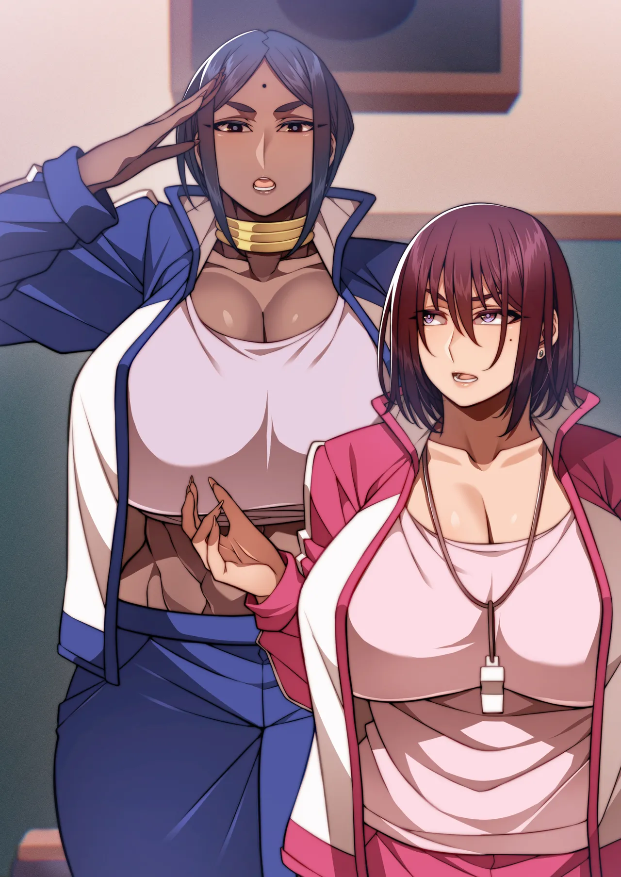 Tsugou no Ii Mesu Otsubone Taiiku Kyoushi Hen Part 1 & 2 + bonus art page 39