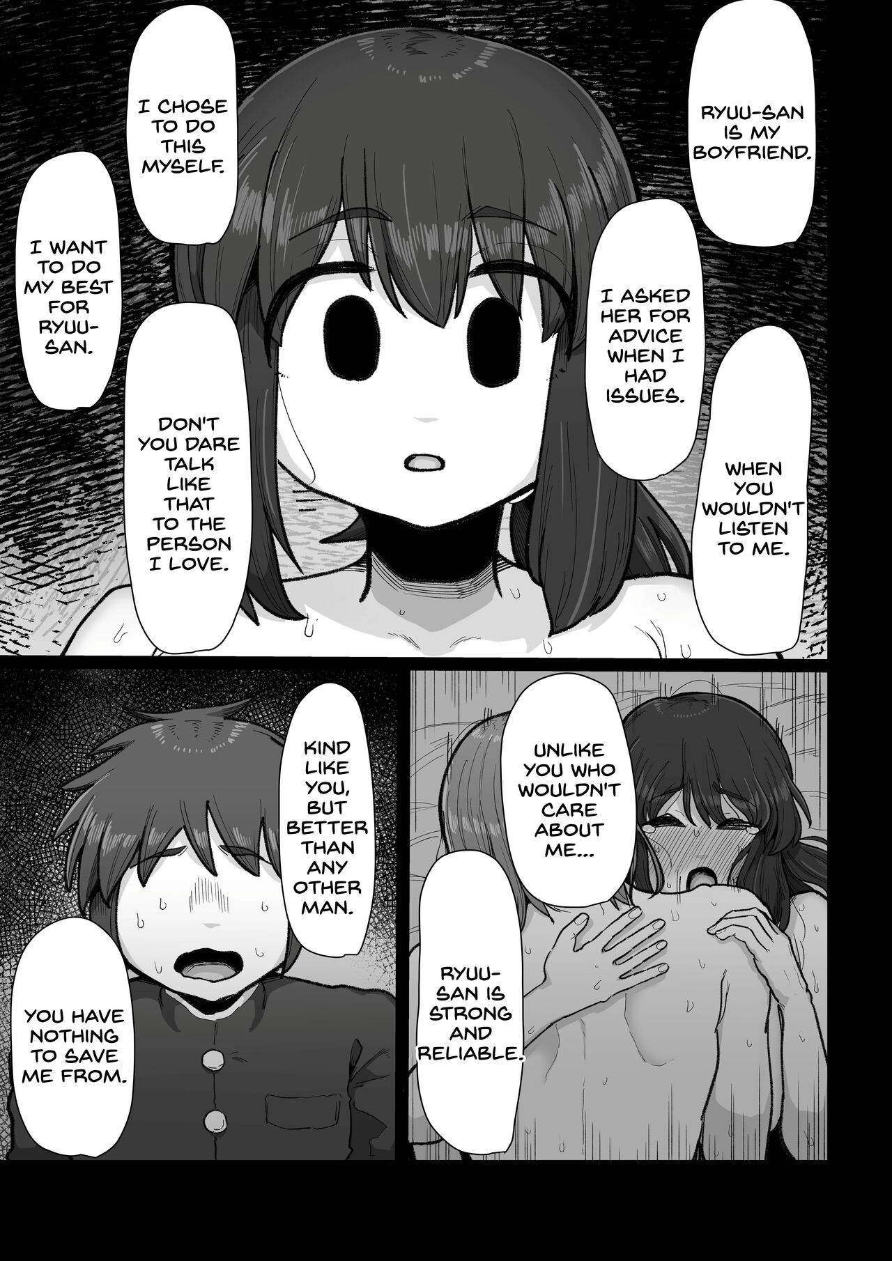Tsukiau nara Tayorinai Yowao yori Anshinkan no Aru Kyokon no Futanari da yo ne page 36