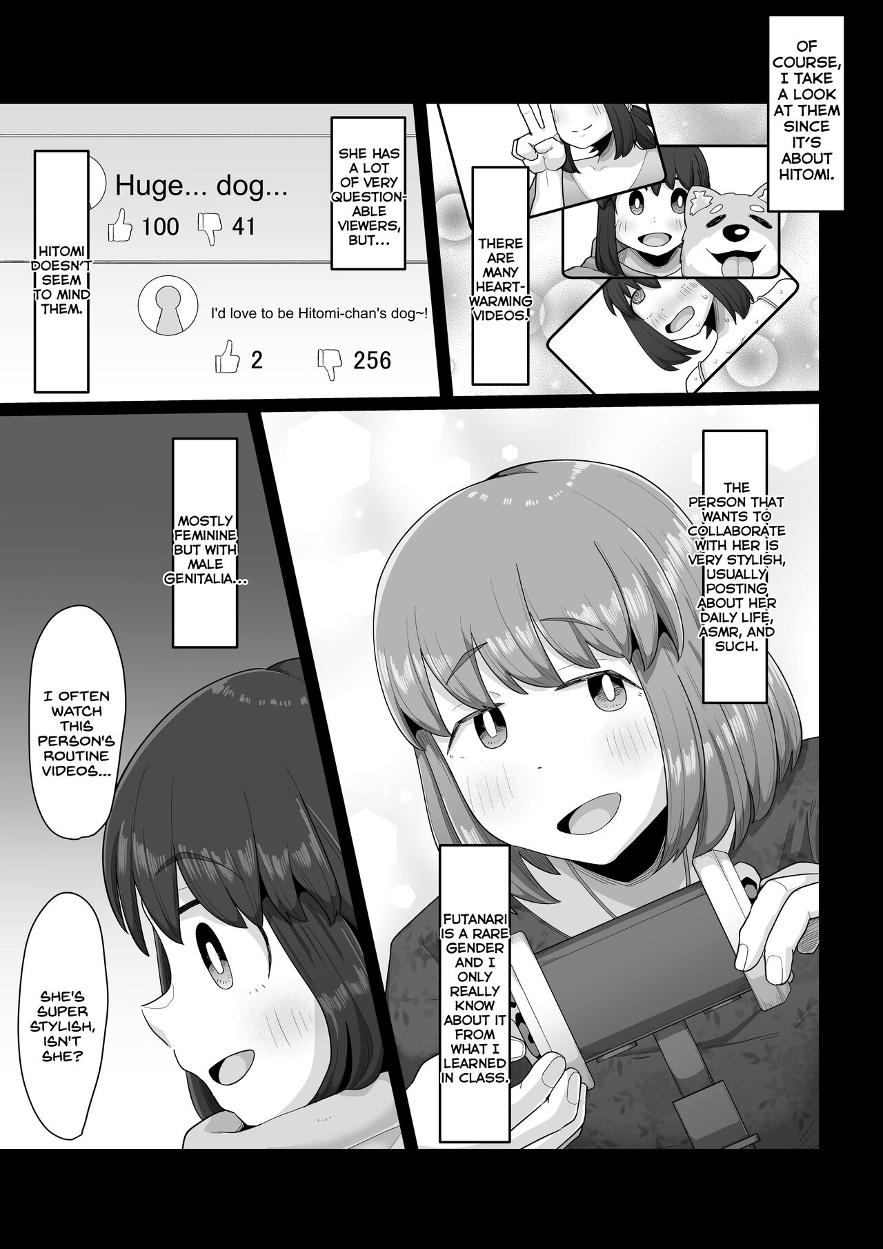 Tsukiau nara Tayorinai Yowao yori Anshinkan no Aru Kyokon no Futanari da yo ne page 7