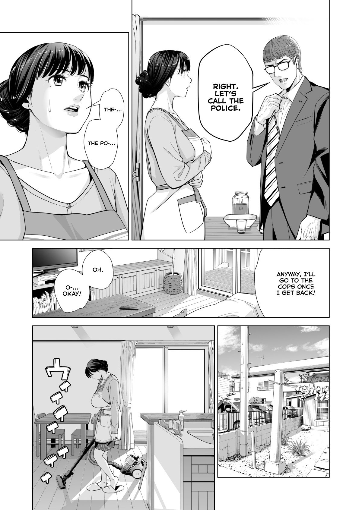 Tsukiyo no Midare Zake (Kouhen) Moonlit Intoxication ~ A Housewife Stolen by a Coworker Besides her Blackout Drunk Husband ~ Chapter 2 page 24
