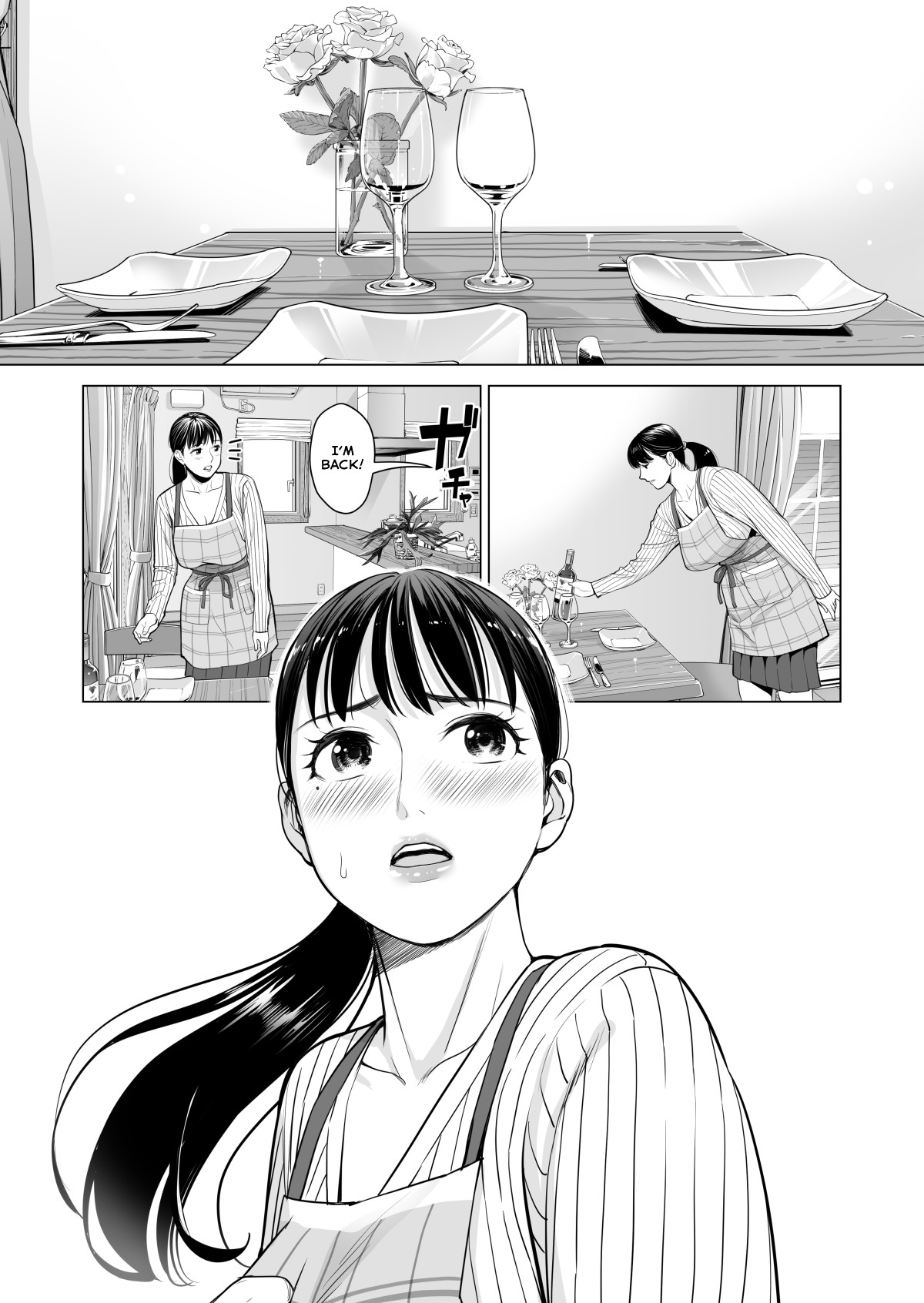 Tsukiyo no Midare Zake (Kouhen) Moonlit Intoxication ~ A Housewife Stolen by a Coworker Besides her Blackout Drunk Husband ~ Chapter 2 page 71