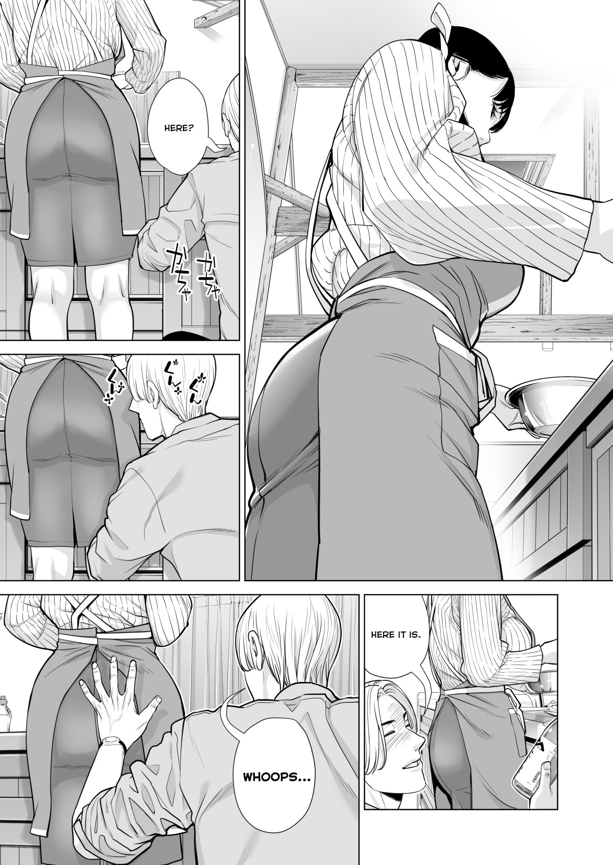 Tsukiyo no Midare Zake (Zenpen) Moonlit Intoxication ~ A Housewife Stolen by a Coworker Besides her Blackout Drunk Husband ~ Chapter 1 page 24