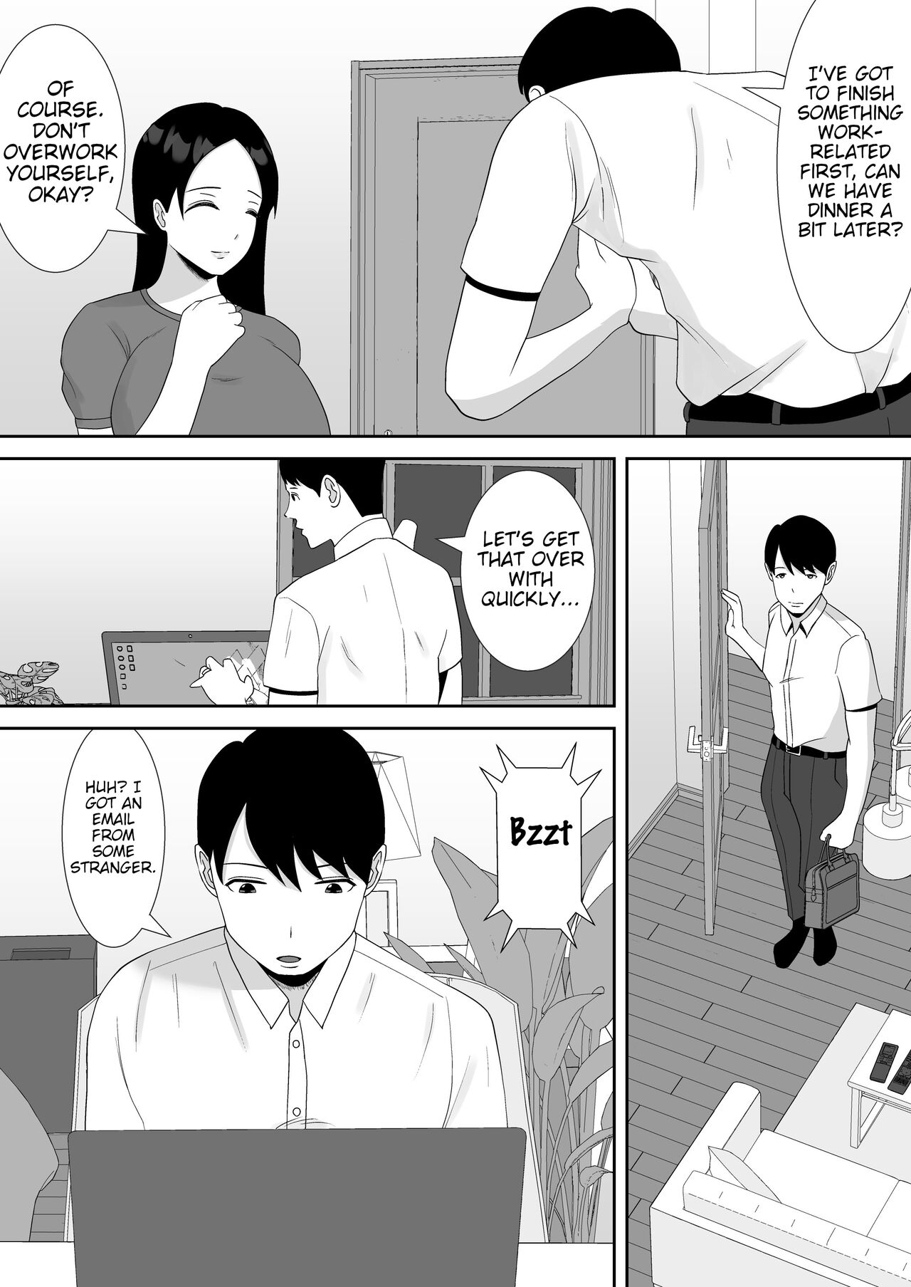Tsuma no Douga ga Okuraretekimasu ~Dekachin Zetsurin Fukumen Otoko ni Netorareta MuchiMuchi Kyonyuu Seiso Tsuma~ page 14