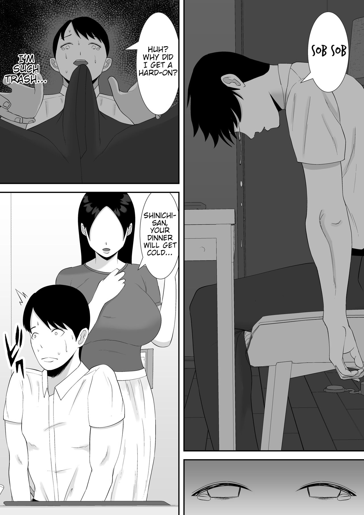 Tsuma no Douga ga Okuraretekimasu ~Dekachin Zetsurin Fukumen Otoko ni Netorareta MuchiMuchi Kyonyuu Seiso Tsuma~ page 32