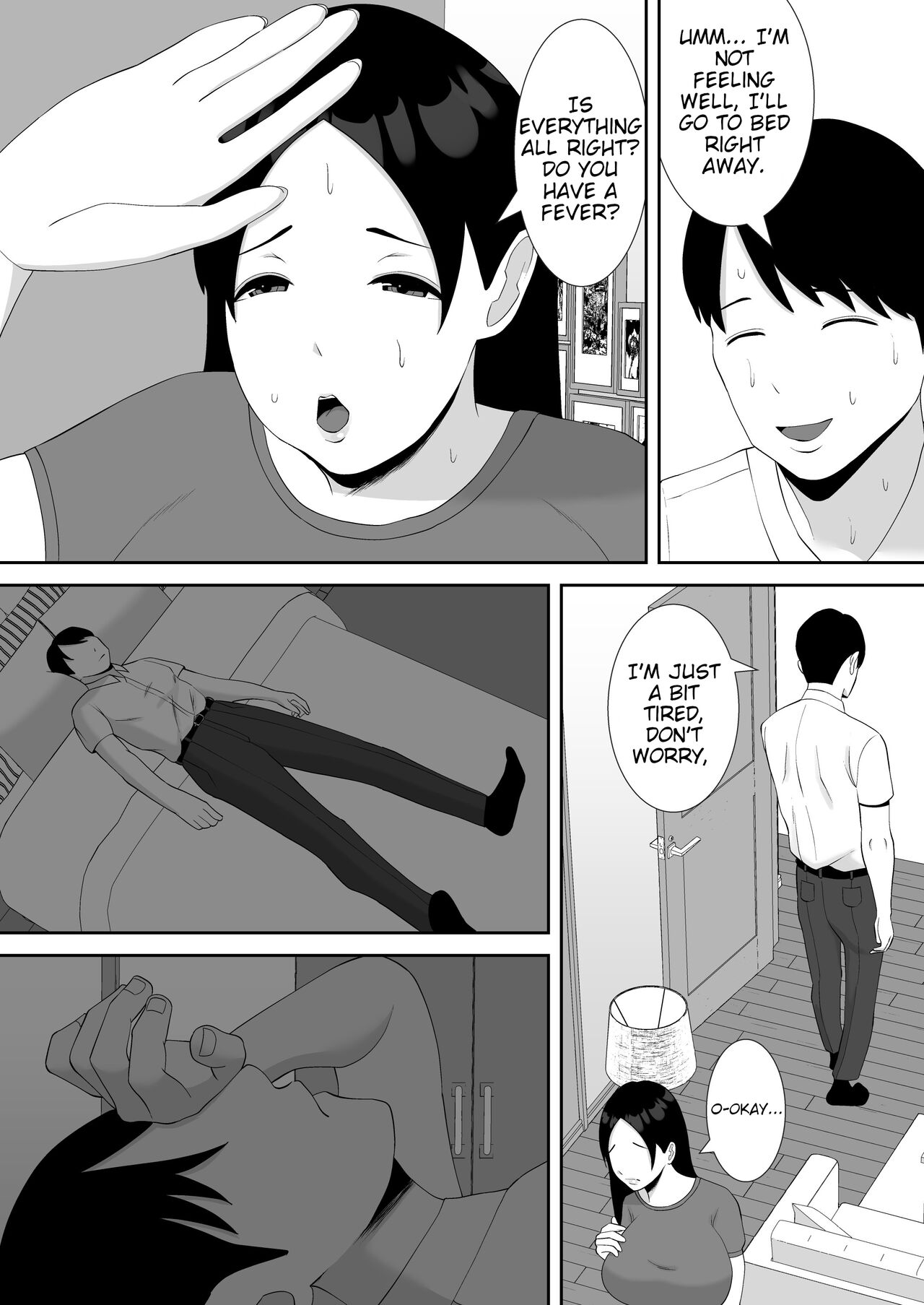 Tsuma no Douga ga Okuraretekimasu ~Dekachin Zetsurin Fukumen Otoko ni Netorareta MuchiMuchi Kyonyuu Seiso Tsuma~ page 33