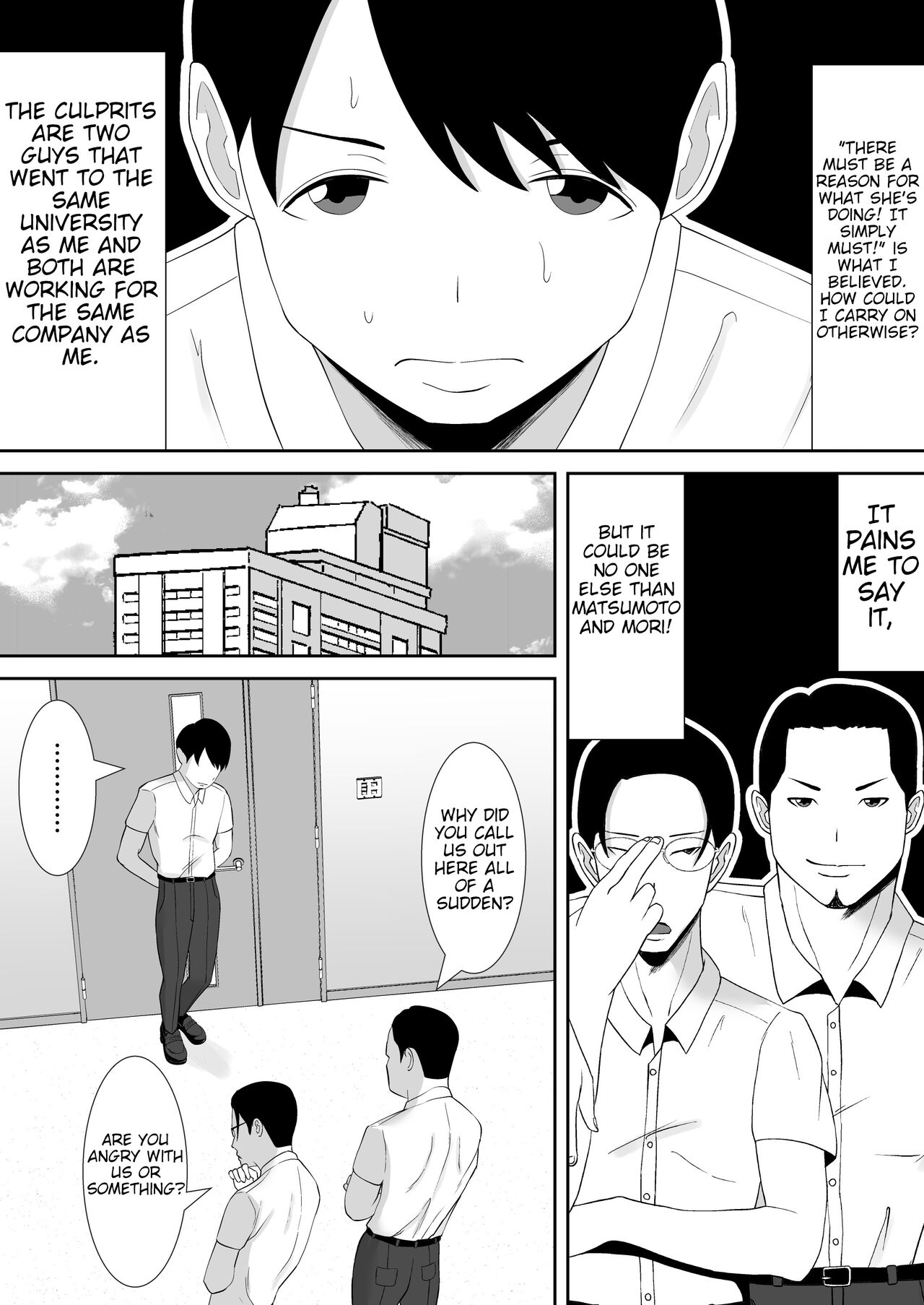 Tsuma no Douga ga Okuraretekimasu ~Dekachin Zetsurin Fukumen Otoko ni Netorareta MuchiMuchi Kyonyuu Seiso Tsuma~ page 35