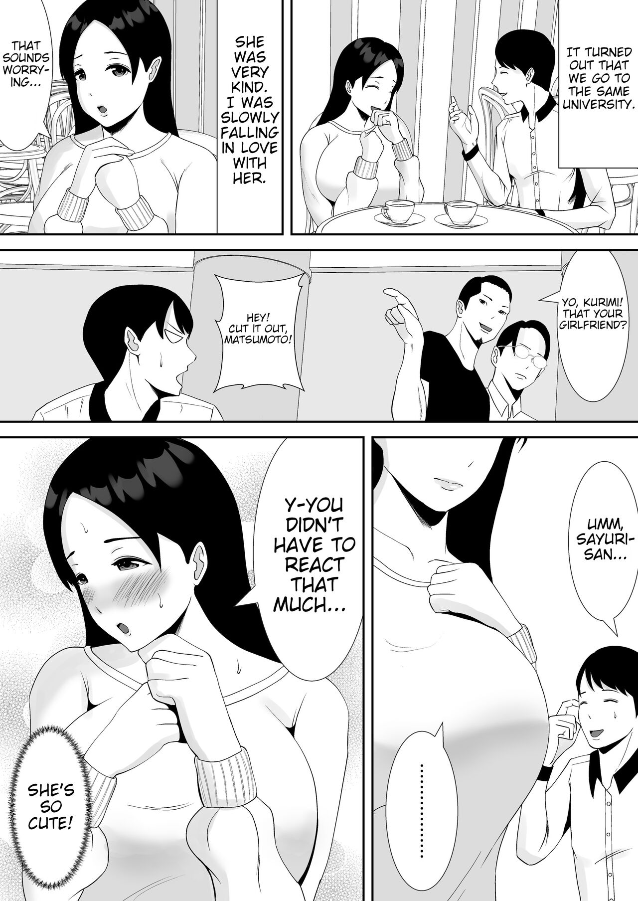 Tsuma no Douga ga Okuraretekimasu ~Dekachin Zetsurin Fukumen Otoko ni Netorareta MuchiMuchi Kyonyuu Seiso Tsuma~ page 4