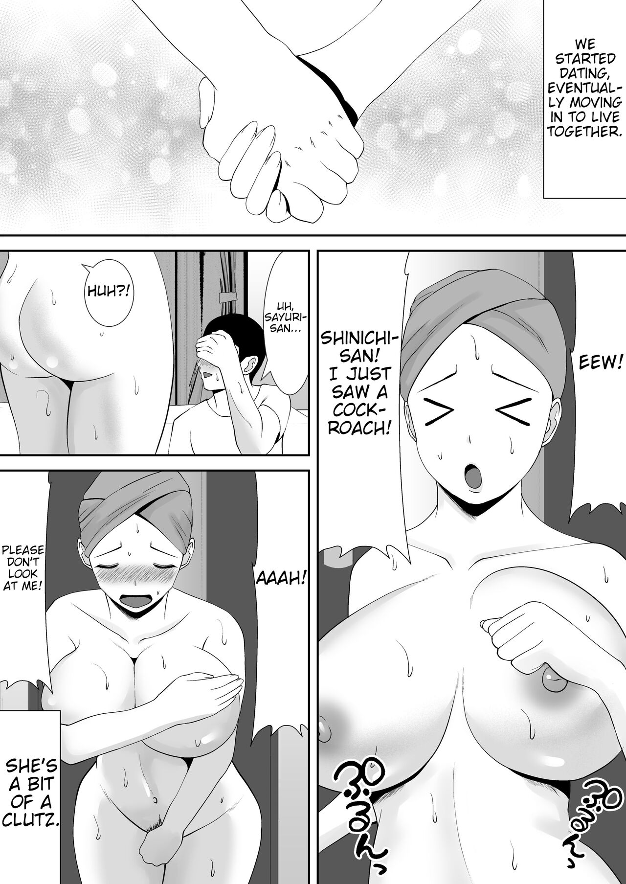 Tsuma no Douga ga Okuraretekimasu ~Dekachin Zetsurin Fukumen Otoko ni Netorareta MuchiMuchi Kyonyuu Seiso Tsuma~ page 5
